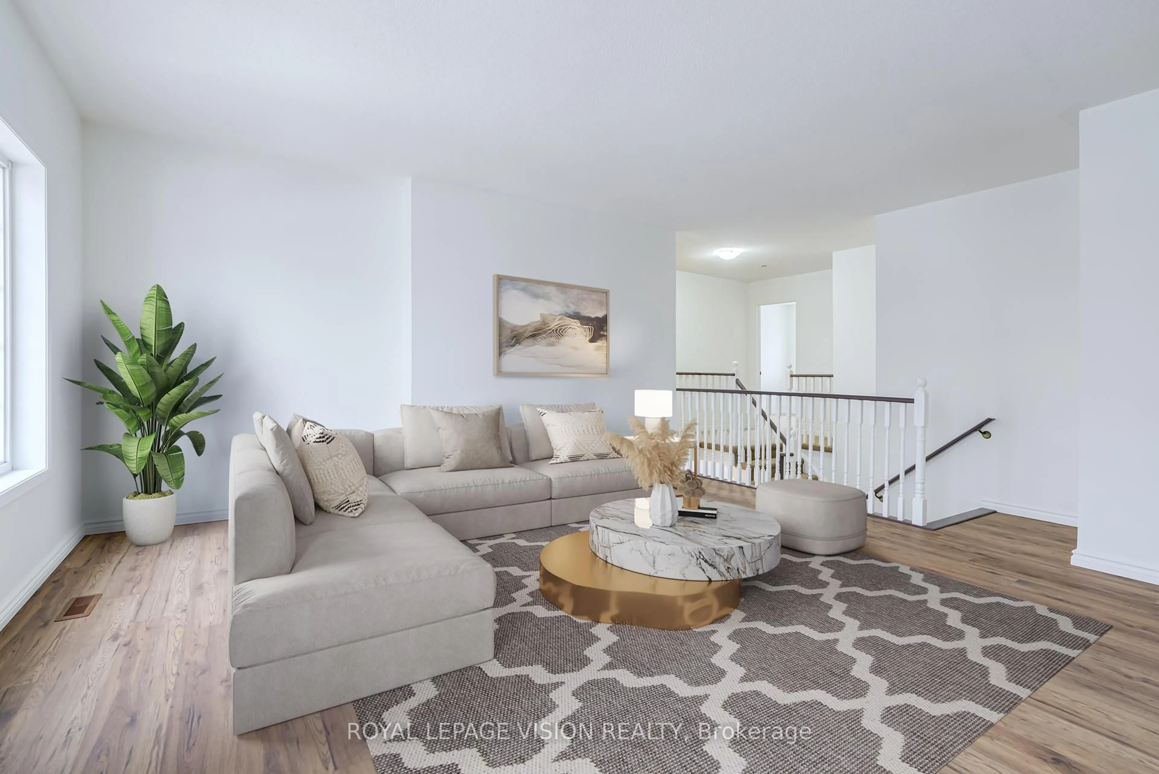 Living room with furniture, unknown for 10 Woolf Cres Cres, Ajax Ontario L1S 7N5