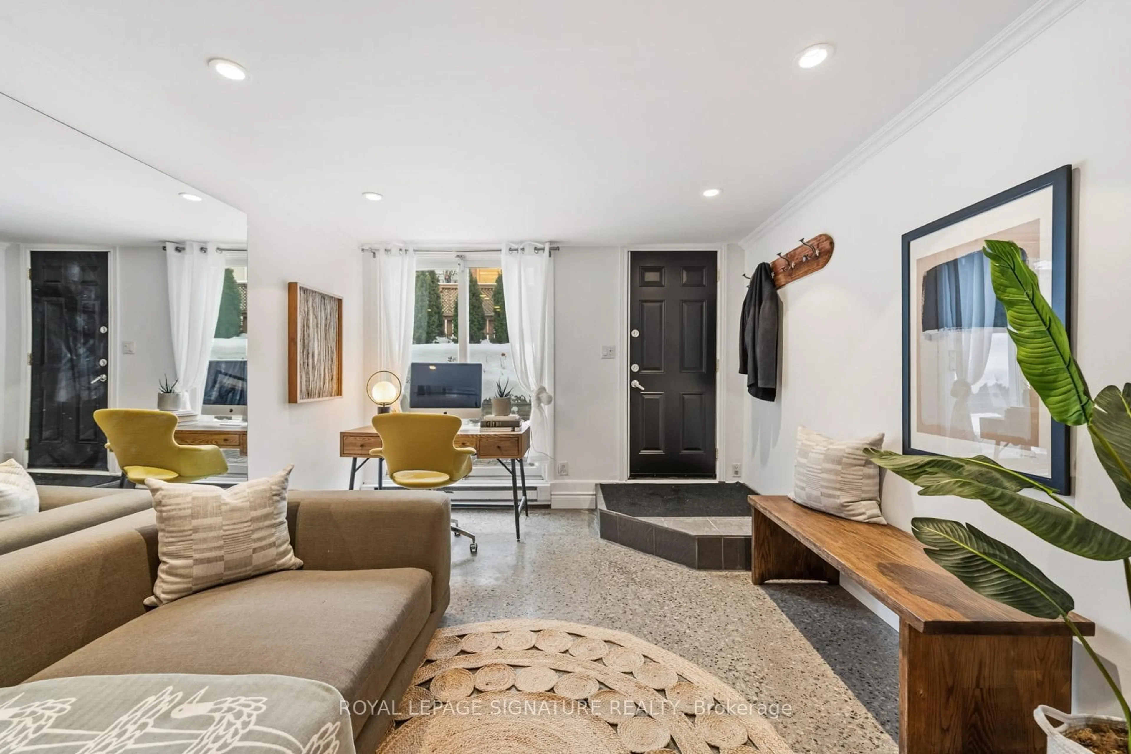 Living room with furniture, unknown for 1666 Queen St #9, Toronto Ontario M4L 1G3