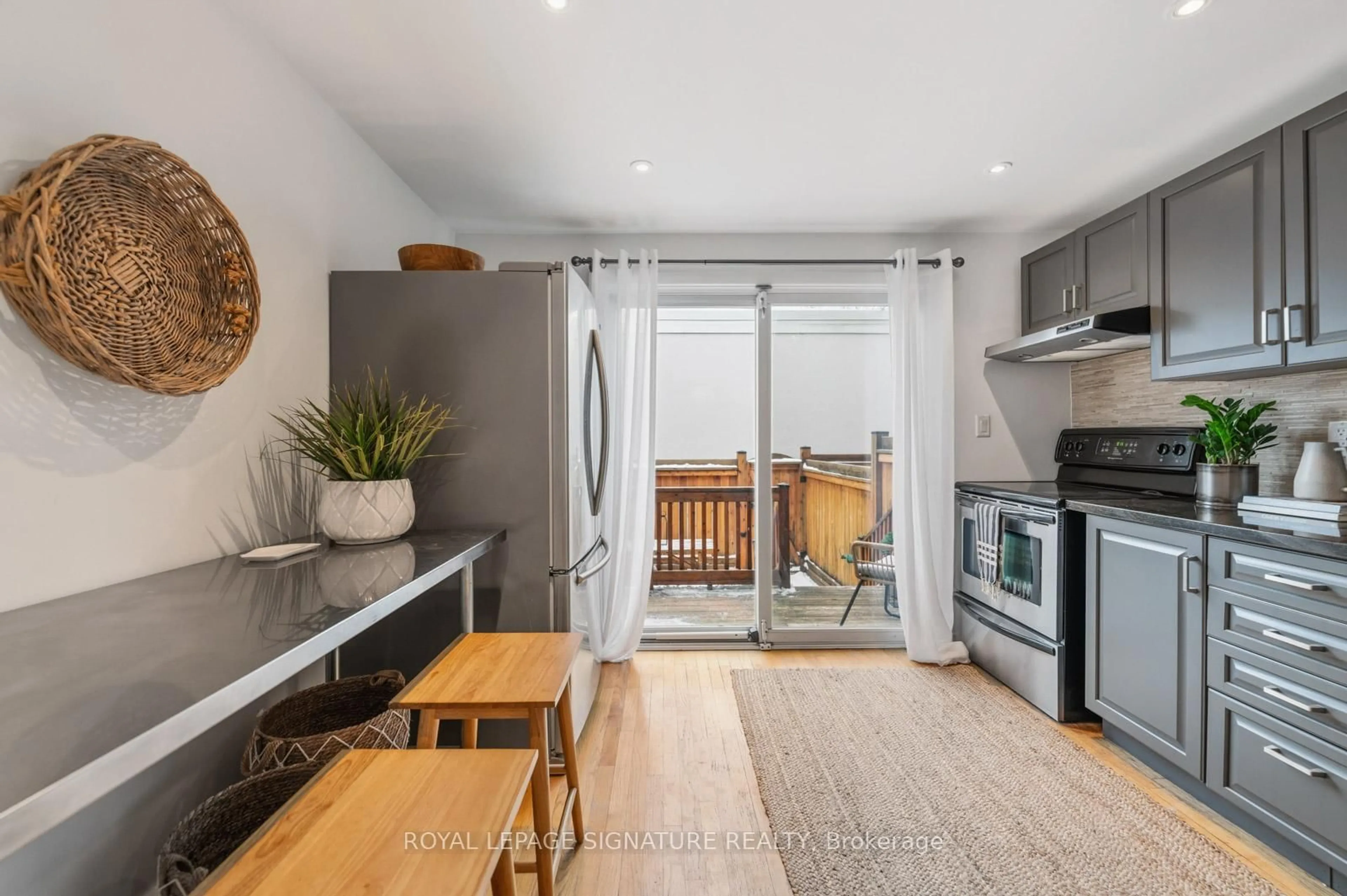 Open concept kitchen, unknown for 1666 Queen St #9, Toronto Ontario M4L 1G3