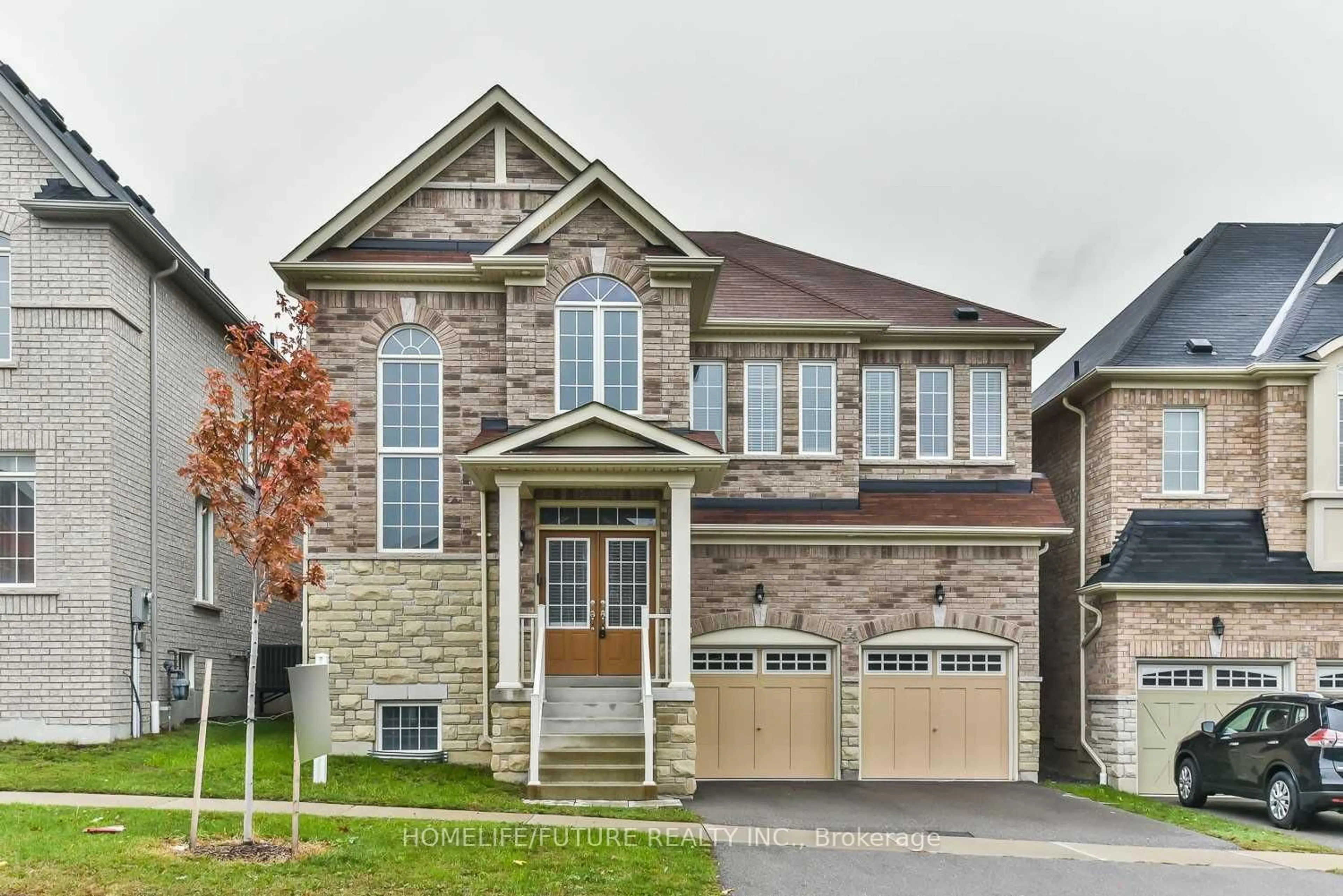 Home with brick exterior material, street for 44 Gillett Dr, Ajax Ontario L1Z 0N7