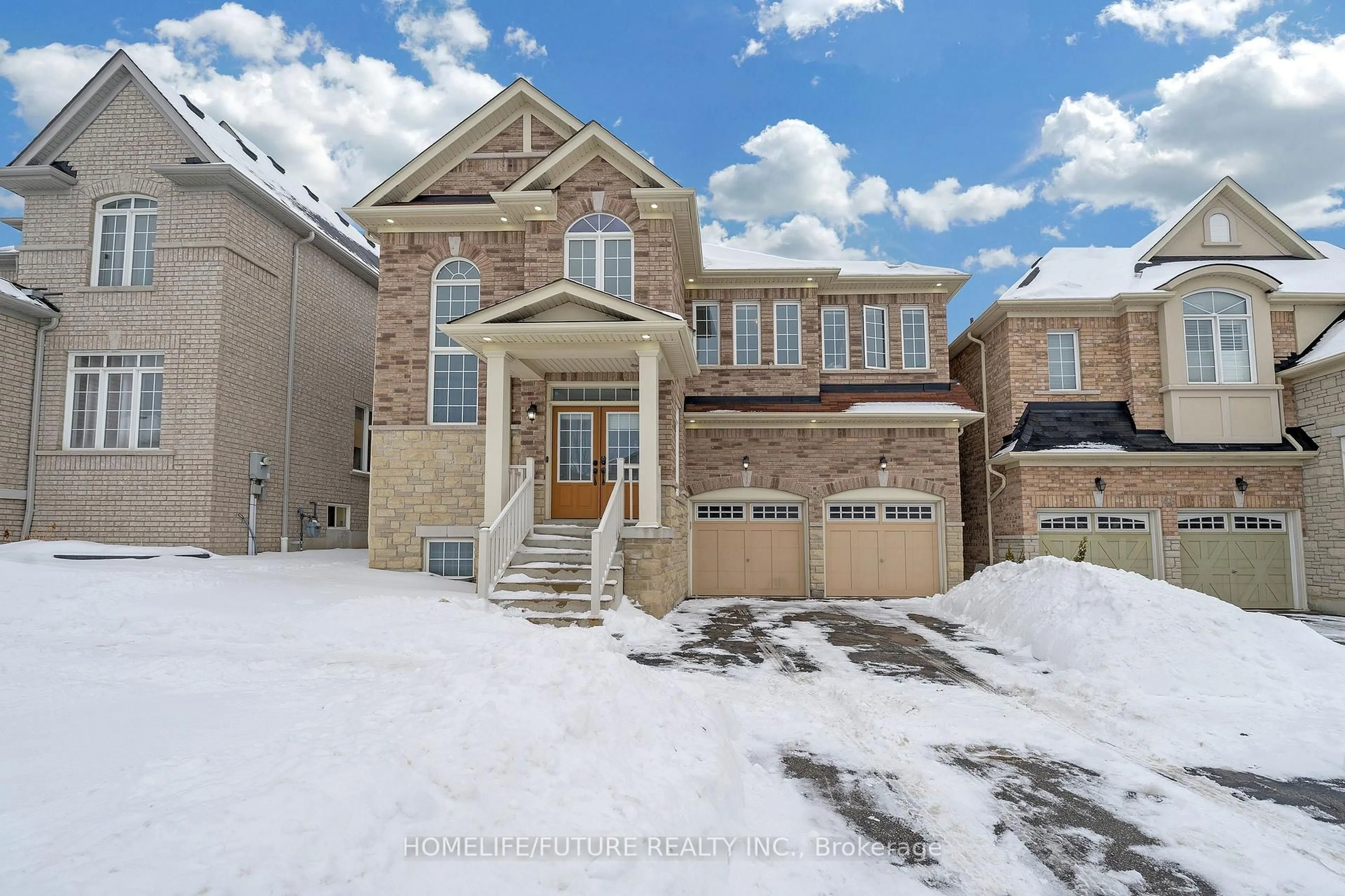 Home with brick exterior material, street for 44 Gillett Dr, Ajax Ontario L1Z 0N7