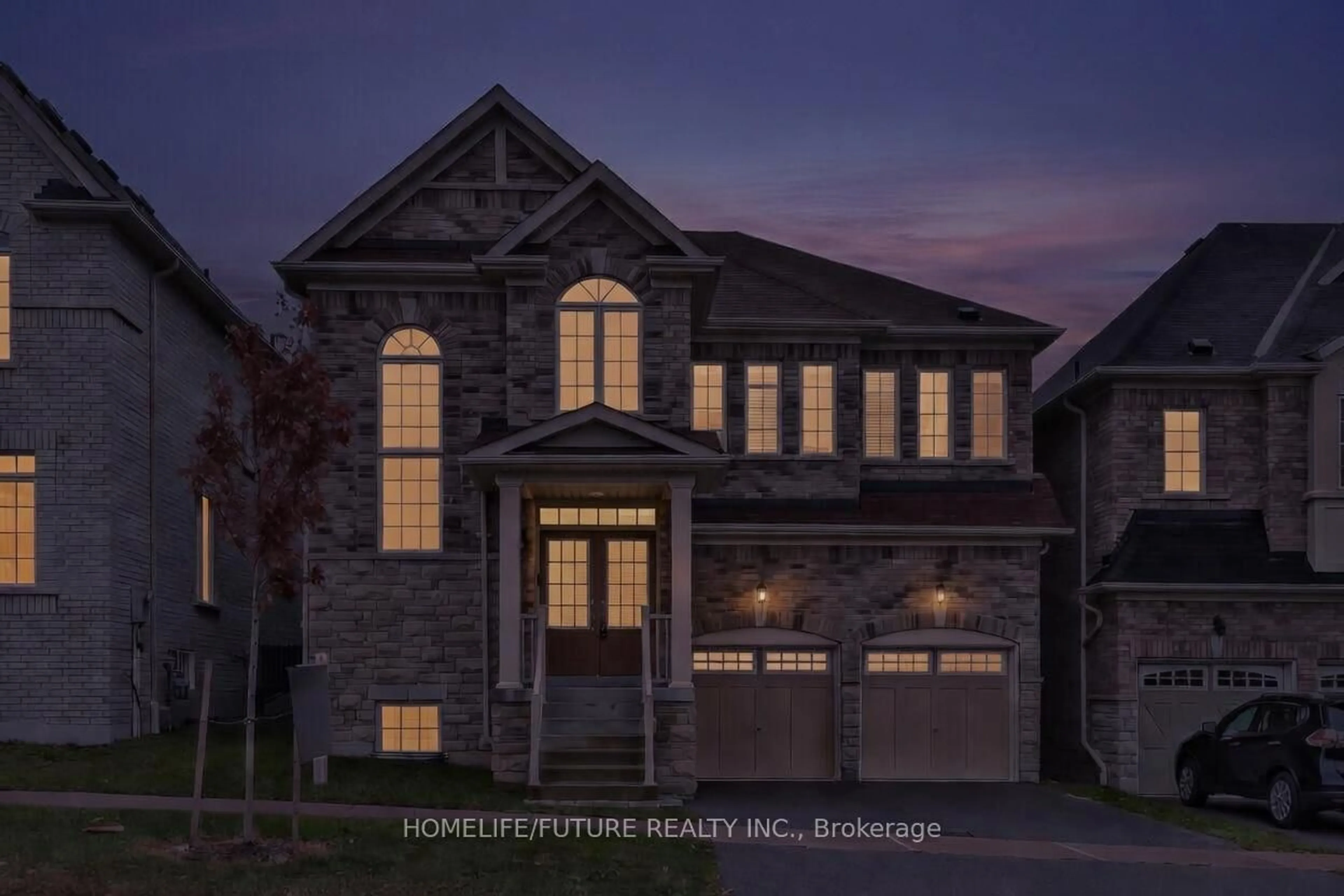 Home with brick exterior material, street for 44 Gillett Dr, Ajax Ontario L1Z 0N7