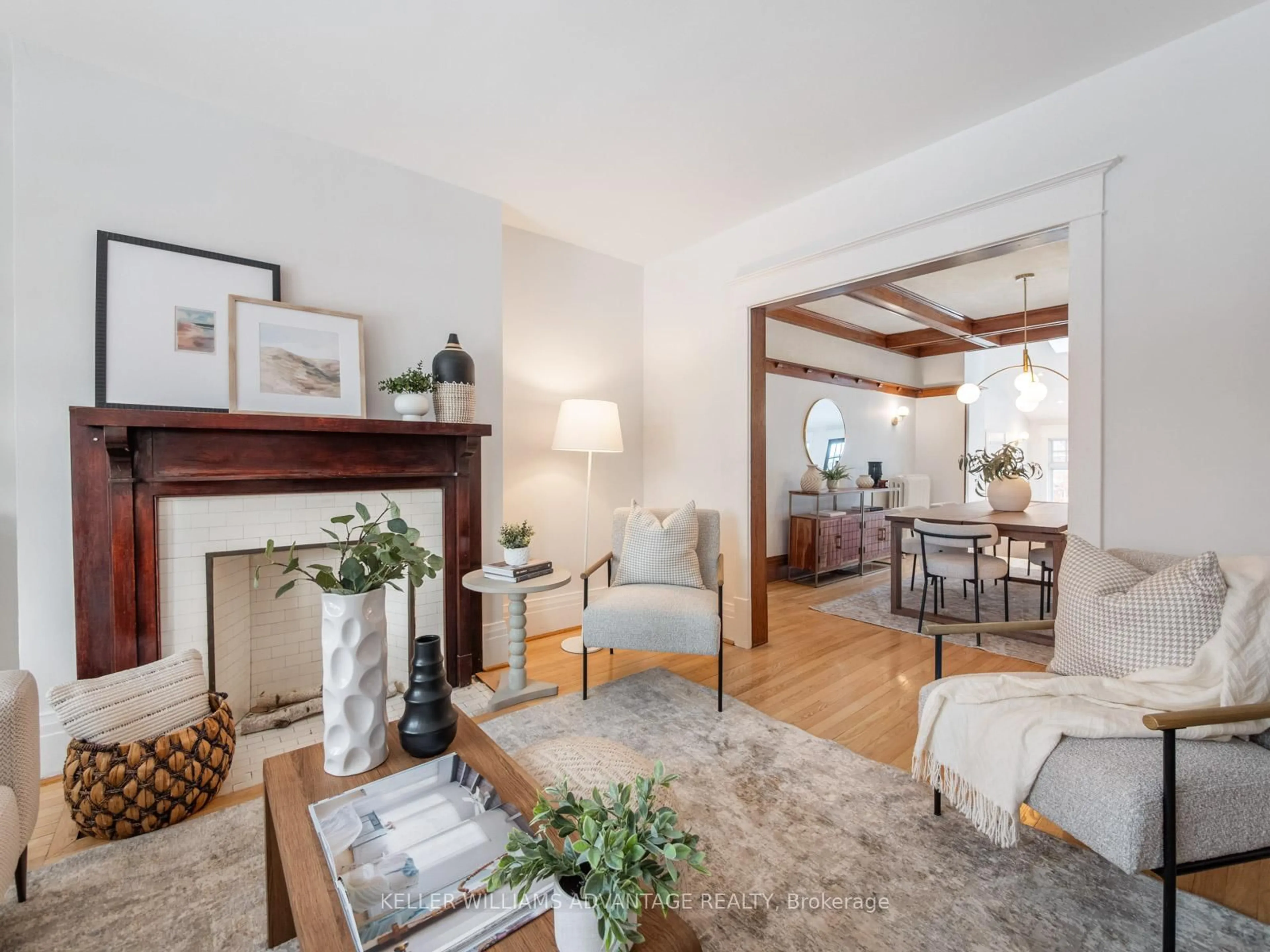 Living room with furniture, unknown for 53 Rainsford Rd, Toronto Ontario M4L 3N7