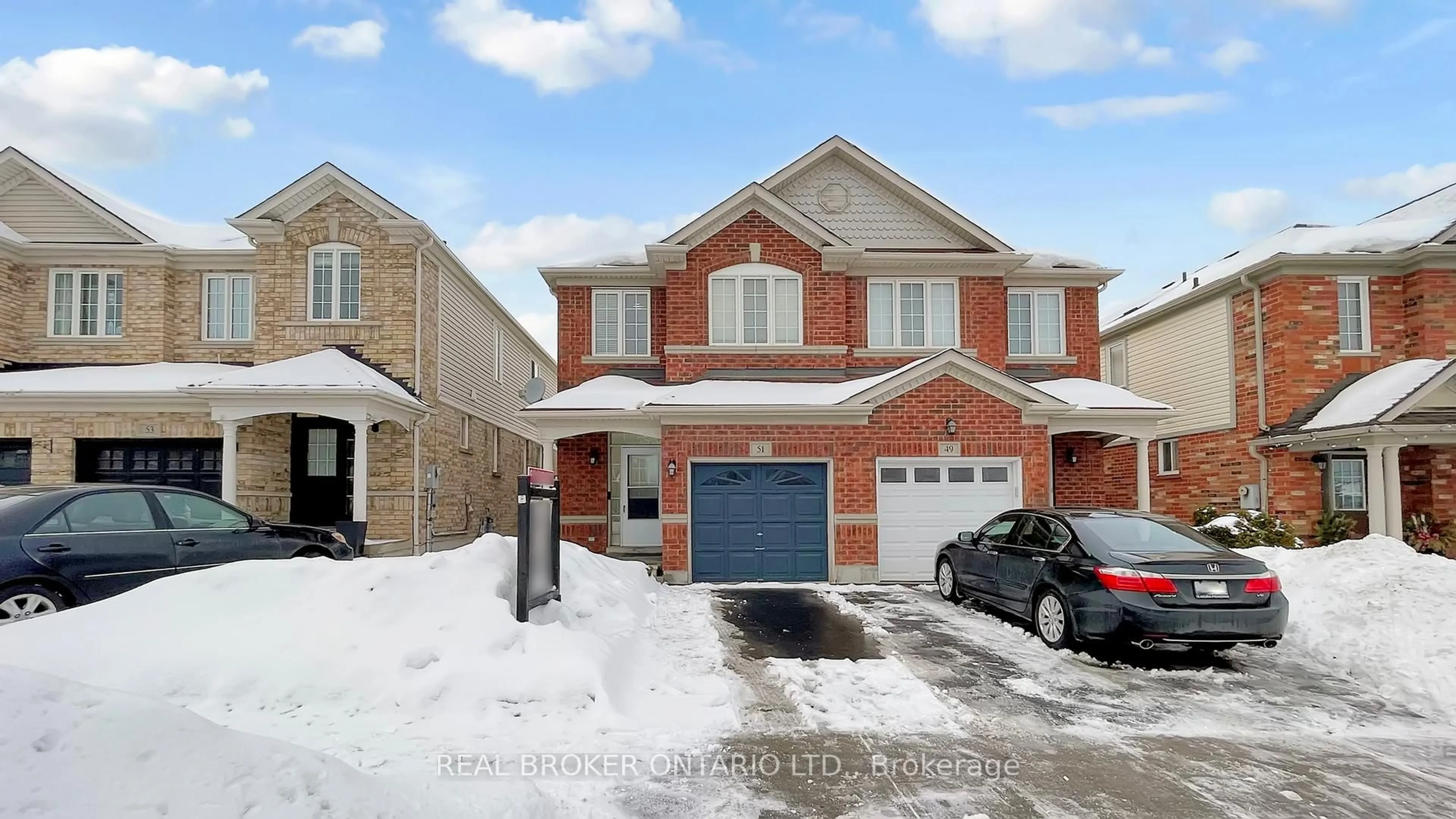 Home with brick exterior material, street for 51 Unsworth Cres, Ajax Ontario L1T 4X3