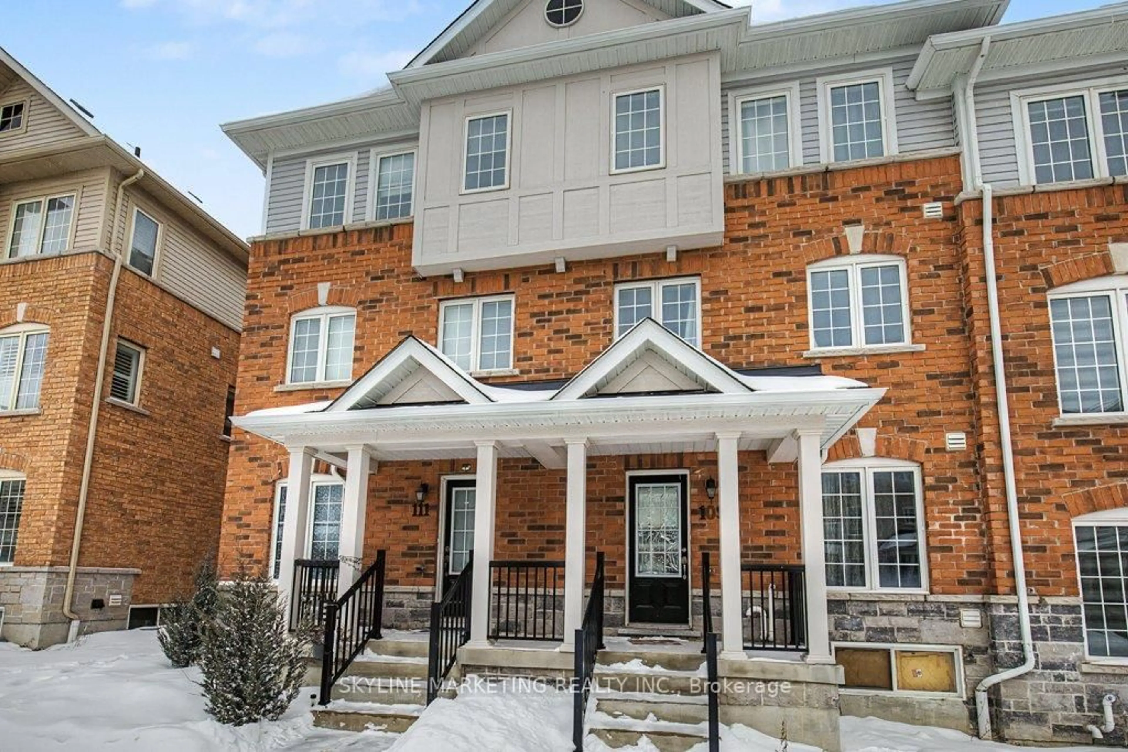 Home with brick exterior material, street for 111 AINLEY Rd, Ajax Ontario L1Z 0S9