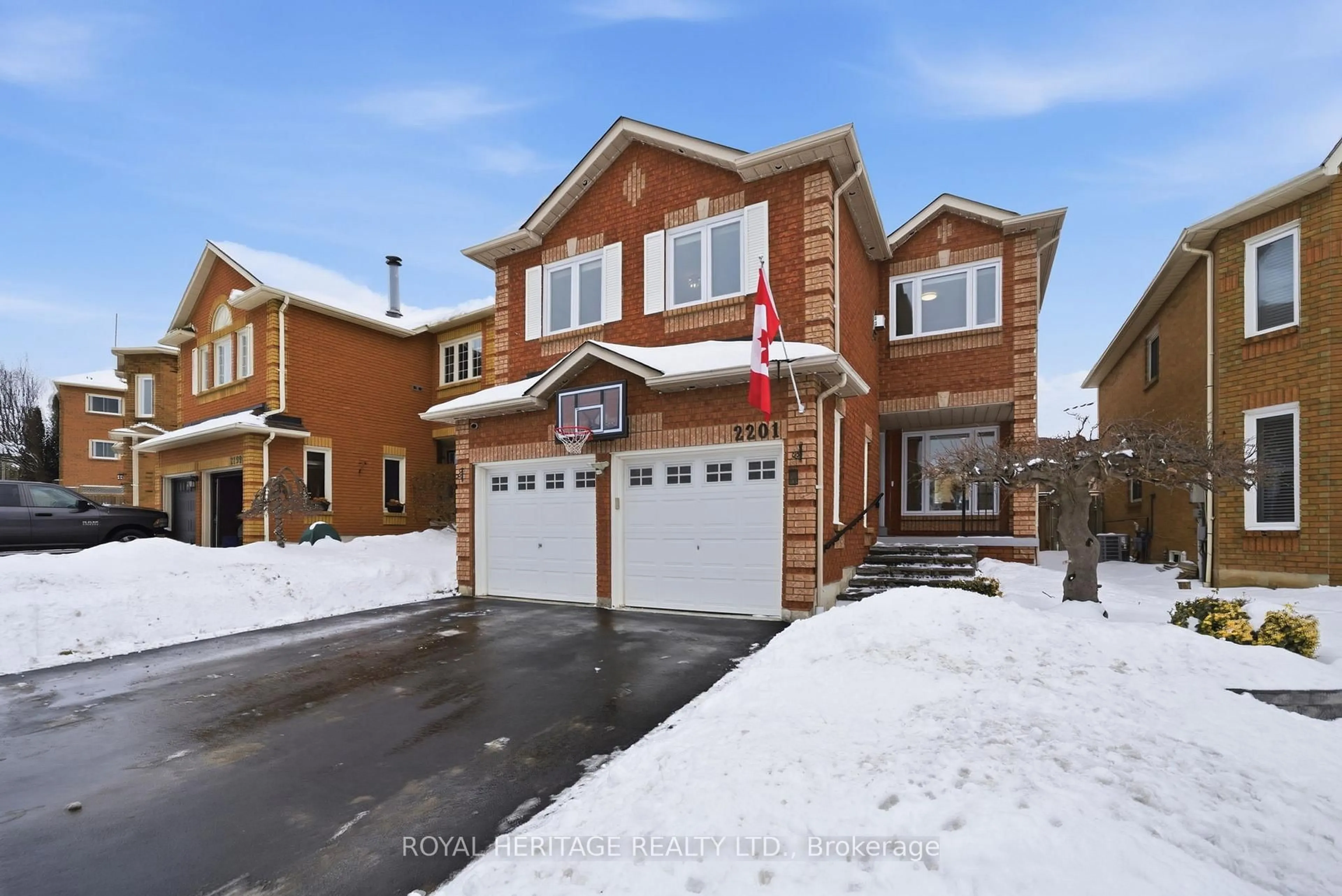 Home with brick exterior material, street for 2201 Wildwood Cres, Pickering Ontario L1X 2R6