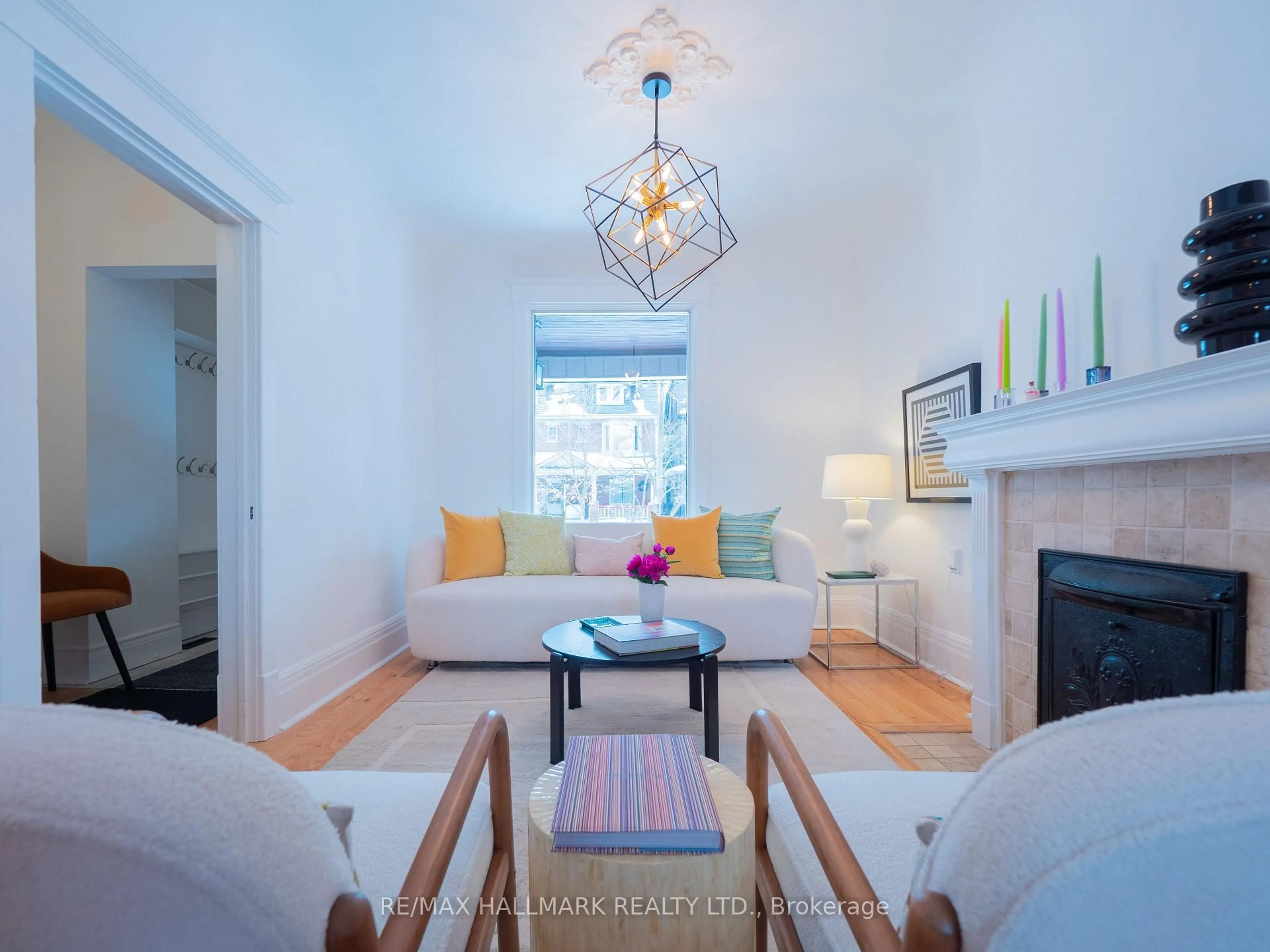 Living room with furniture, unknown for 42 Garnock Ave, Toronto Ontario M4K 1M2