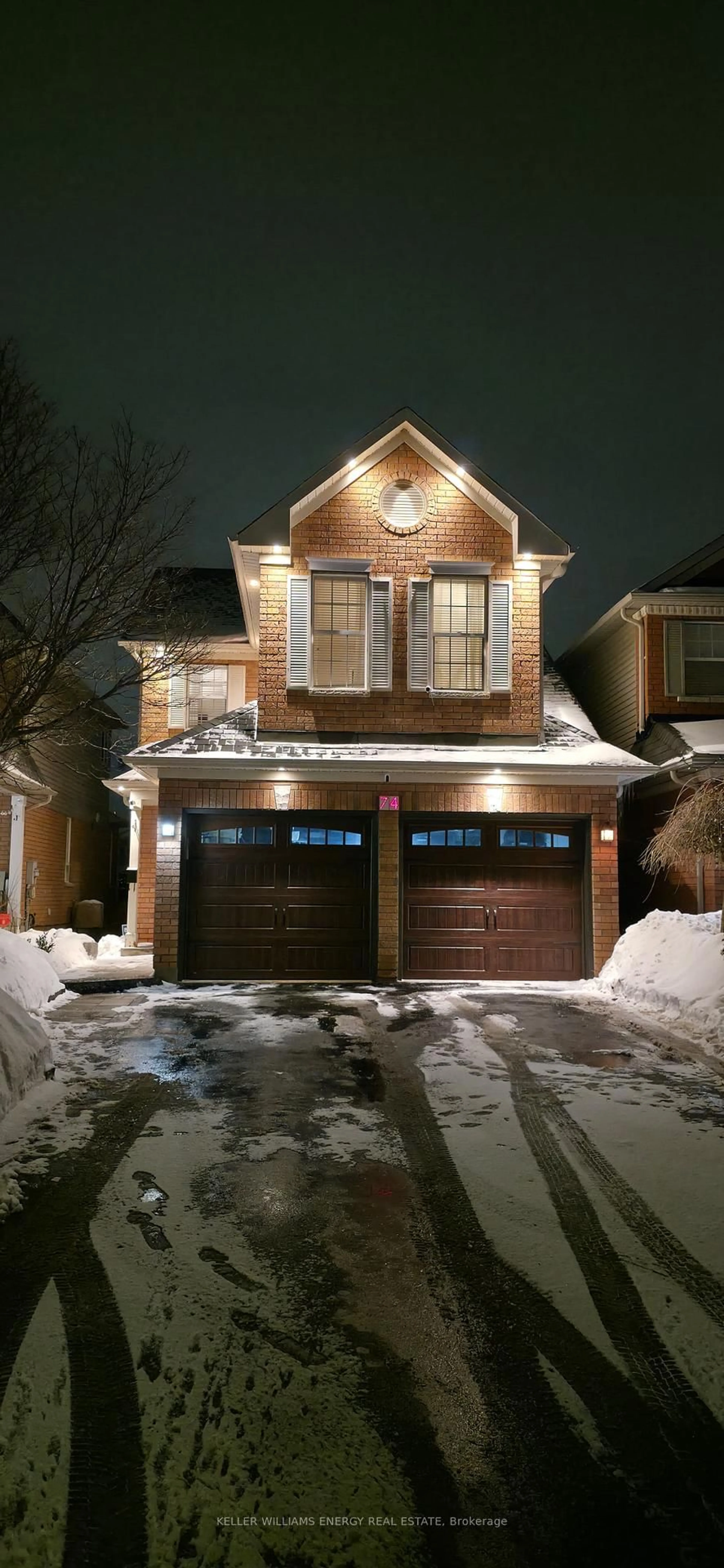 Indoor garage for 74 Shenandoah Dr, Whitby Ontario L1P 1T3
