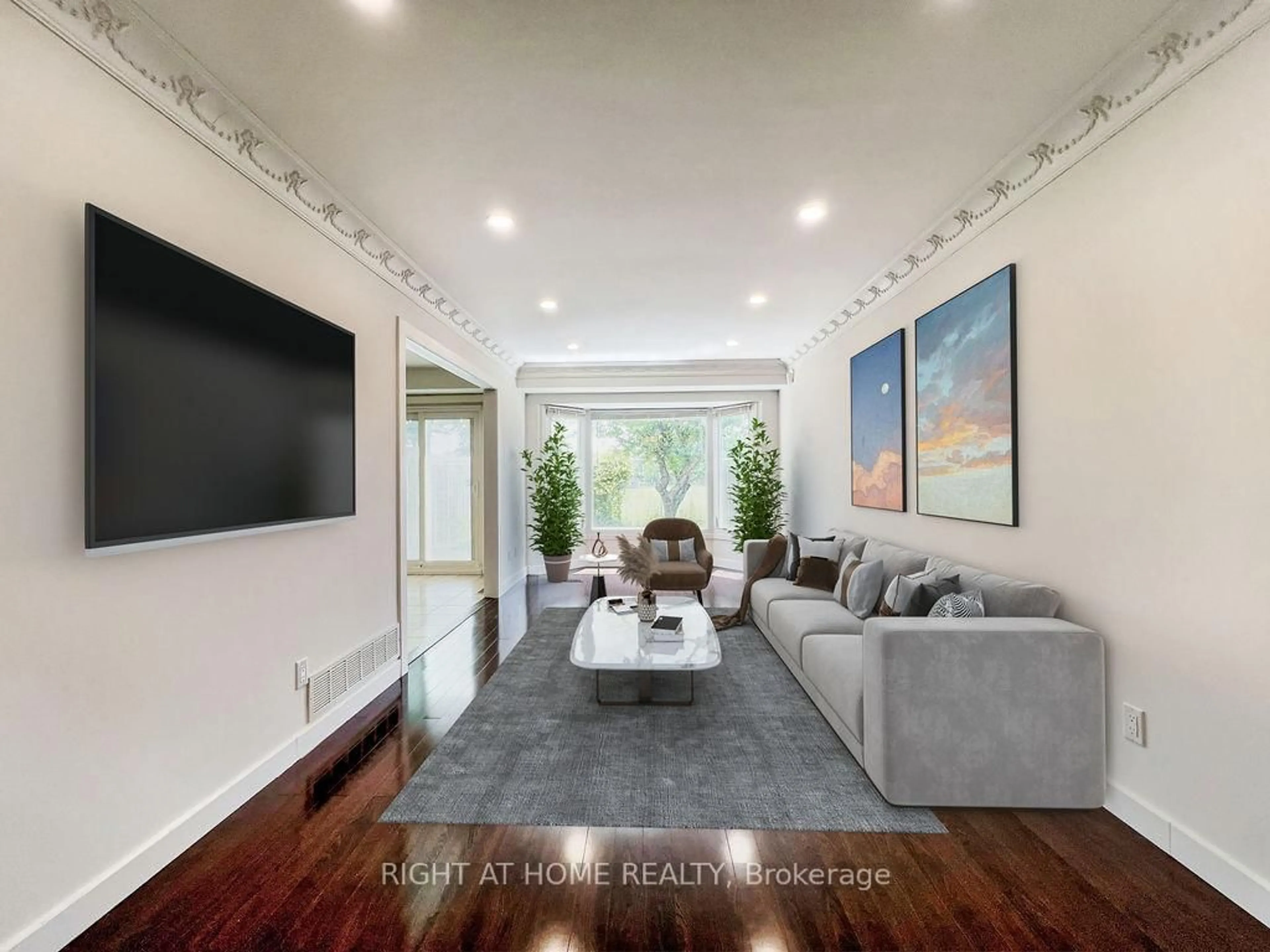 Living room with furniture, unknown for 37 Becca Hall Tr, Toronto Ontario M1V 2T7