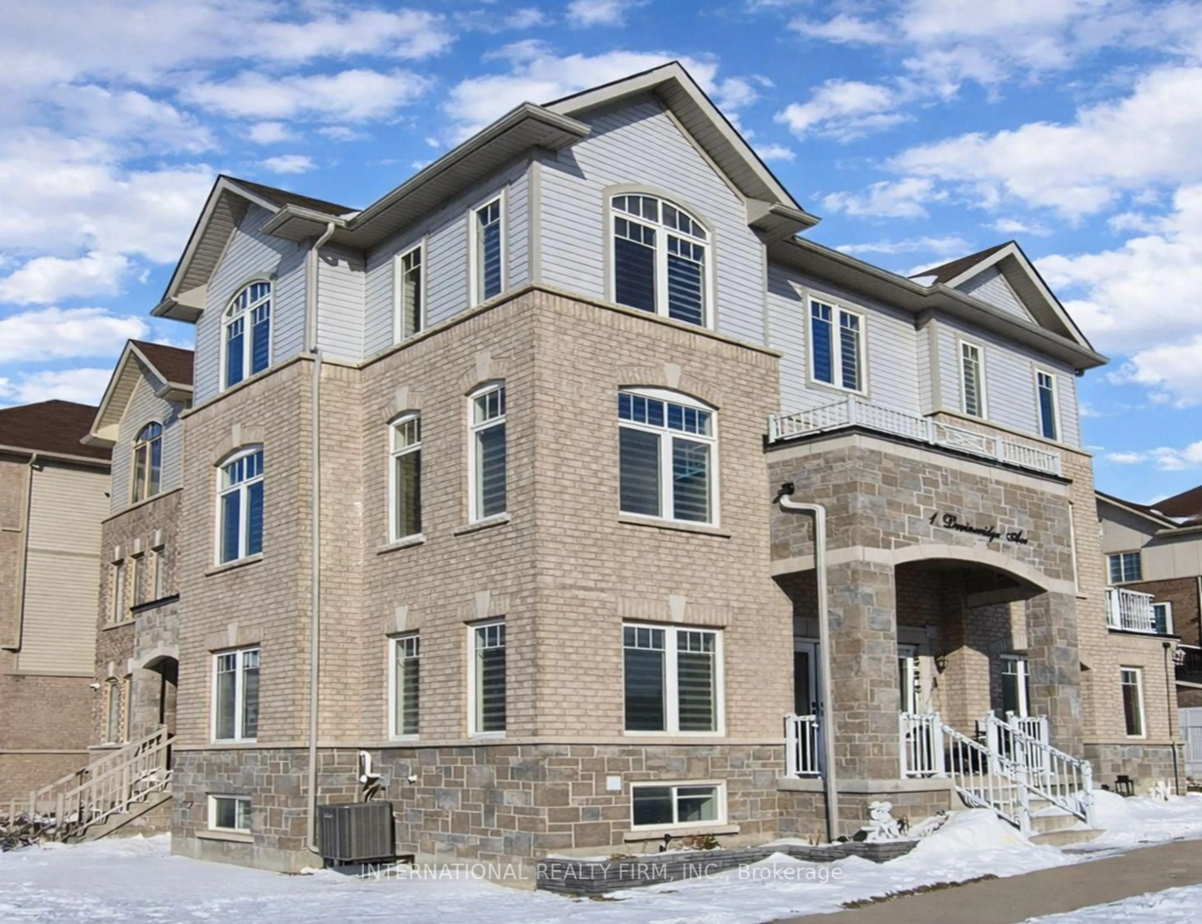 Home with brick exterior material, building for 1 Devineridge Ave, Ajax Ontario L1Z 0T3