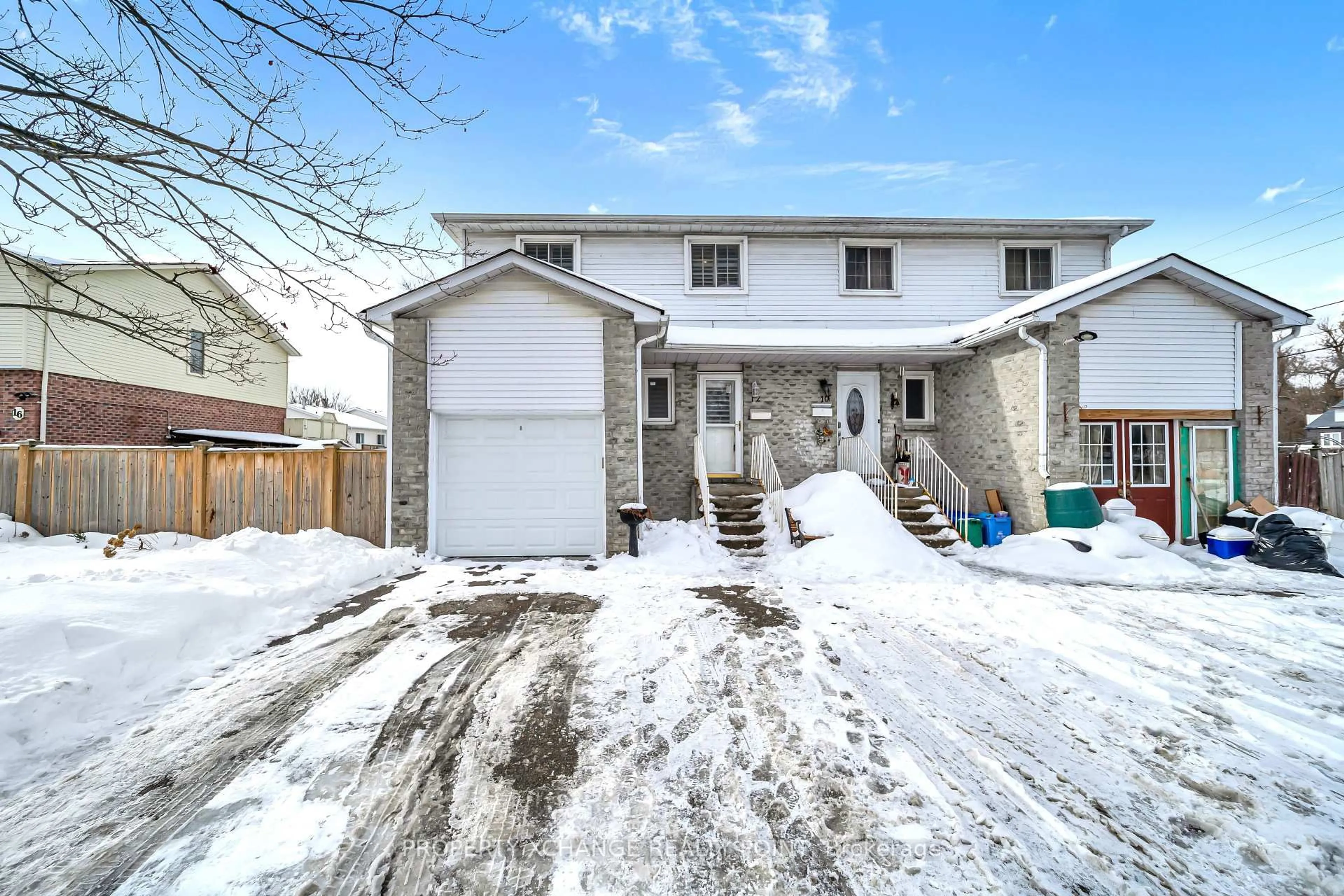 A pic from outside/outdoor area/front of a property/back of a property/a pic from drone, street for 12 Waverly St, Oshawa Ontario L1J 5T7