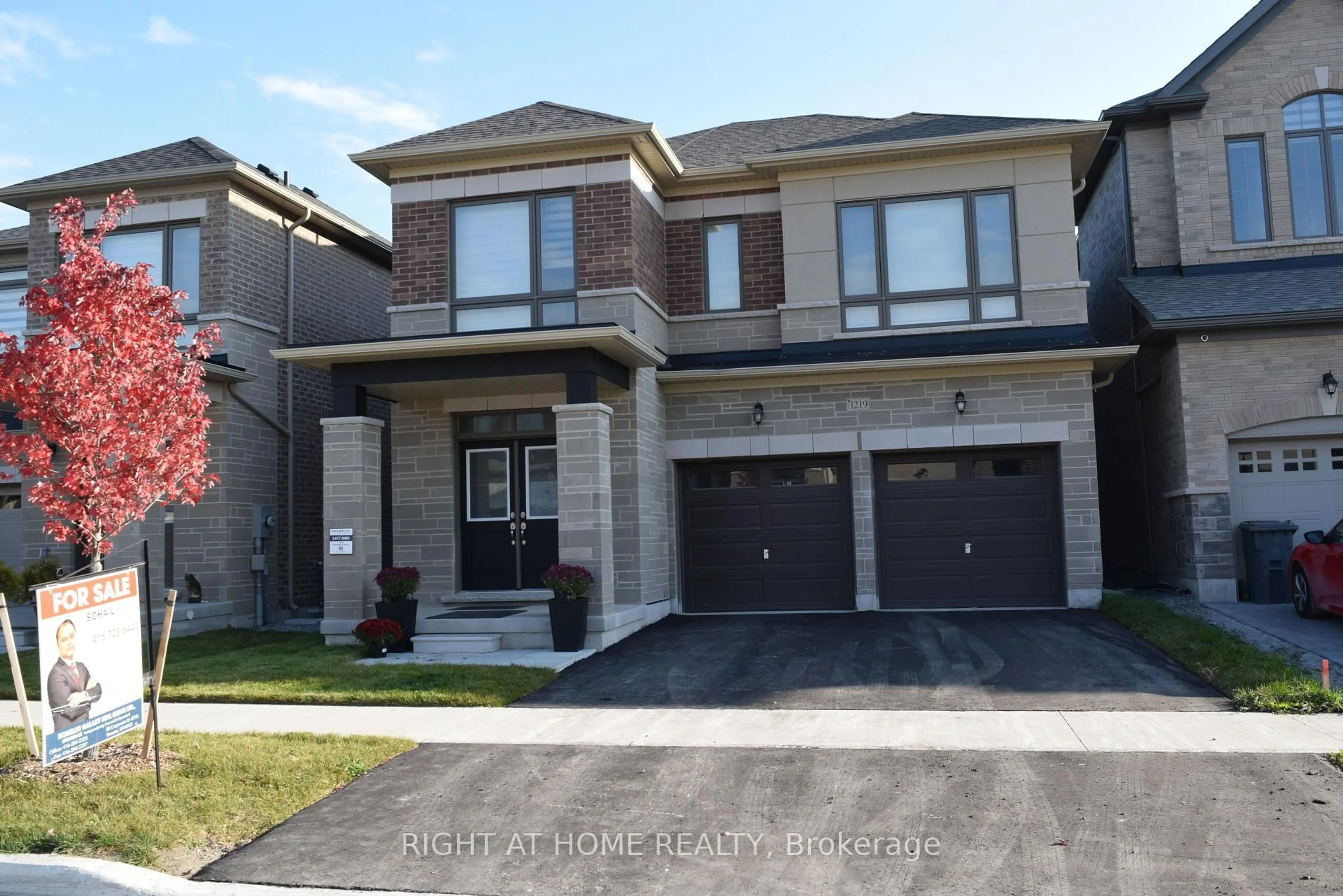 Home with brick exterior material, street for 1219 Wilmington Ave, Oshawa Ontario L1L 0T9
