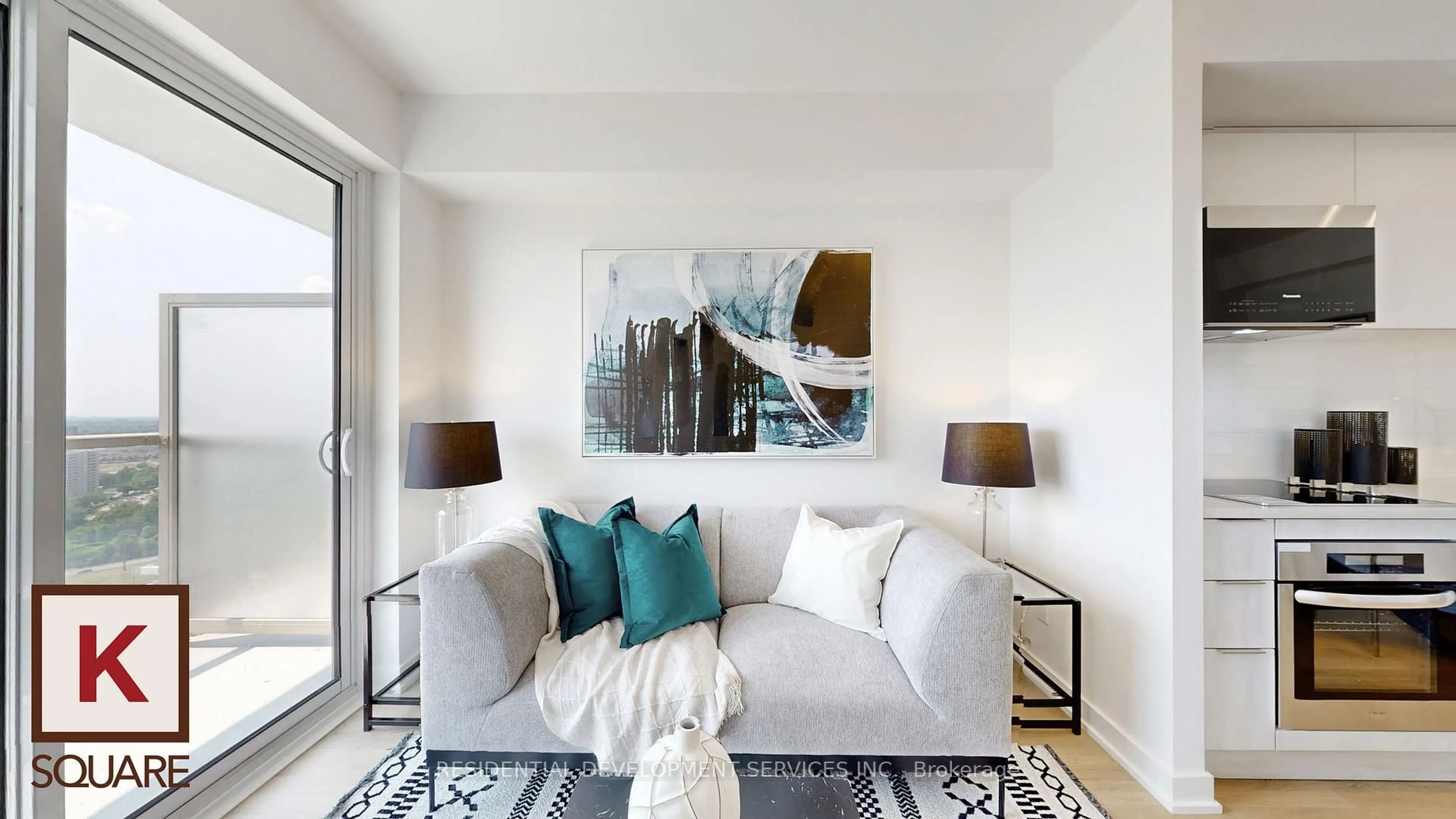 Living room with furniture, unknown for 2031 Kennedy Rd #3025, Toronto Ontario M1T 0B8