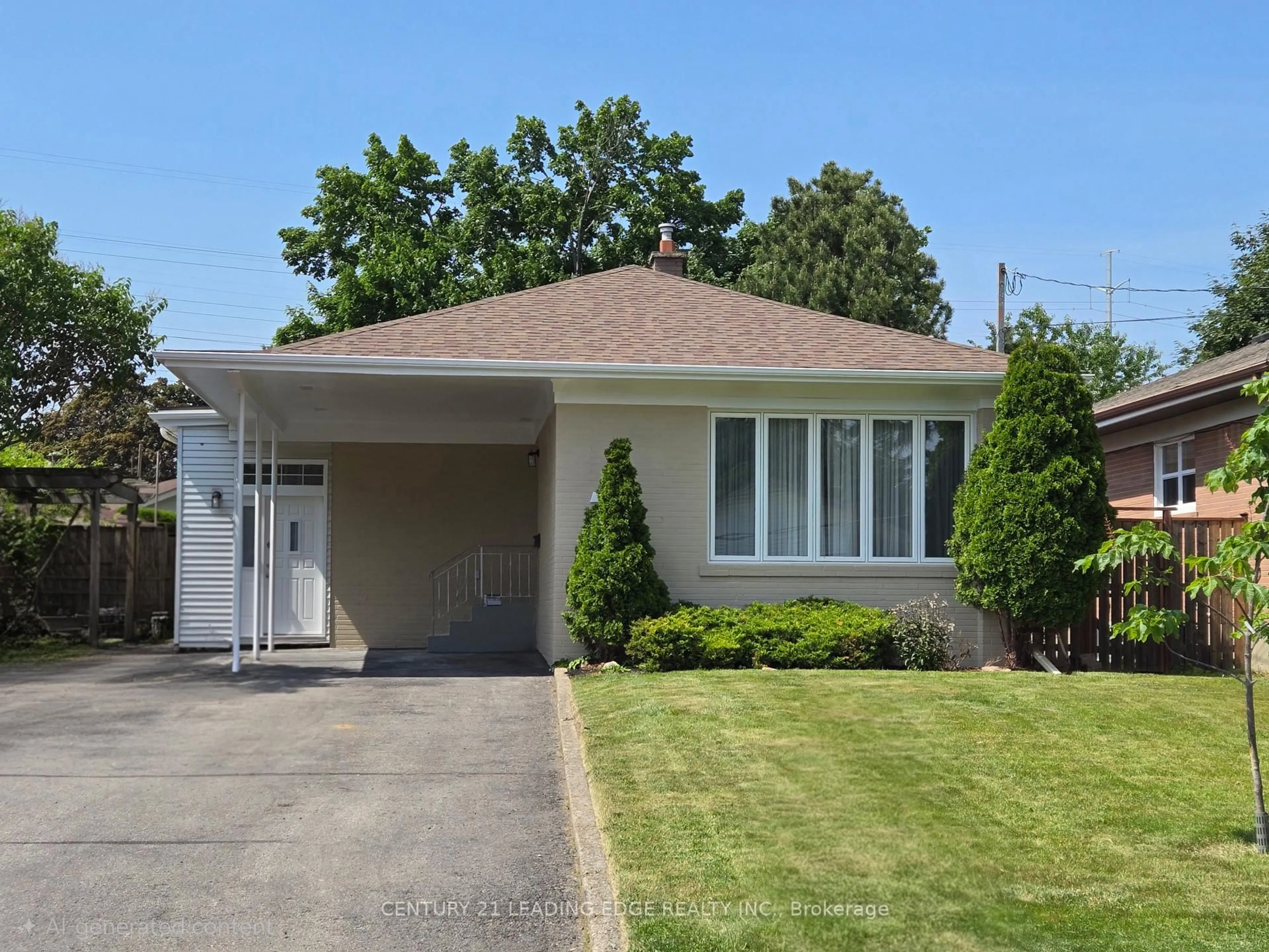Home with vinyl exterior material, street for 12 Arnprior Rd, Toronto Ontario M1K 5A6
