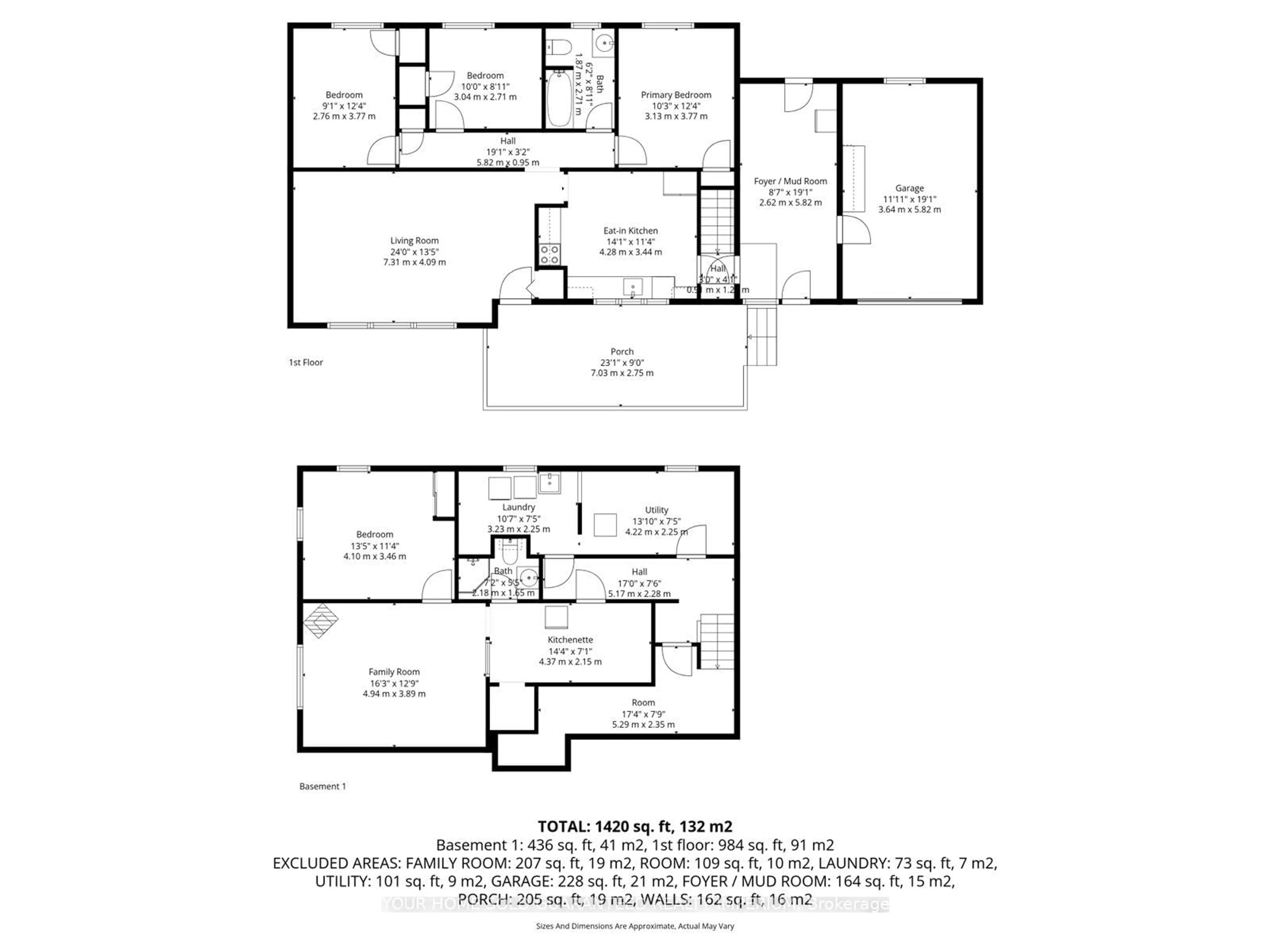 Floor plan for 2113 Brownsville Rd, Clarington Ontario L1B 0L8