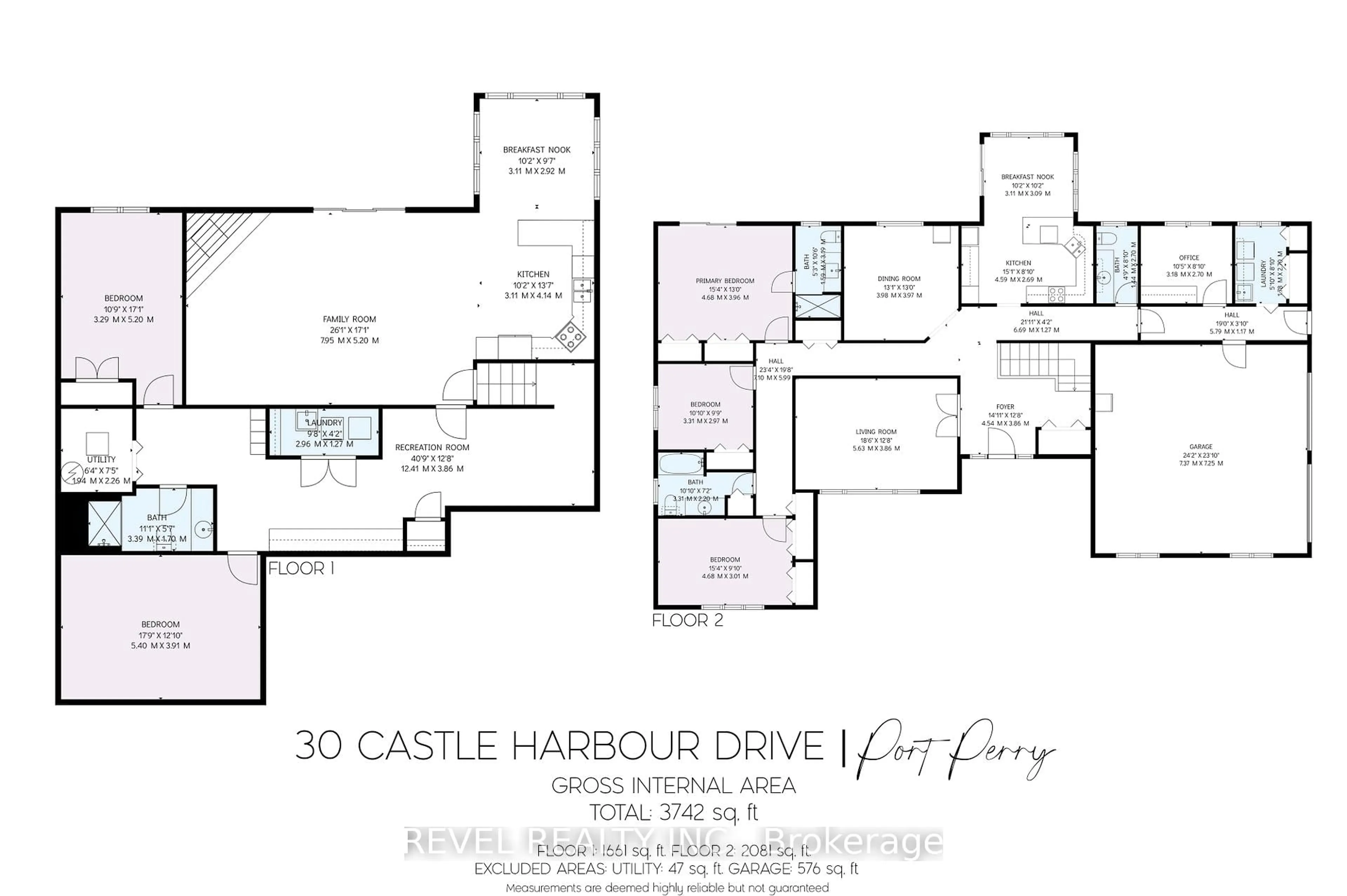 Floor plan for 30 Castle Harbour Dr, Scugog Ontario L9L 1P5