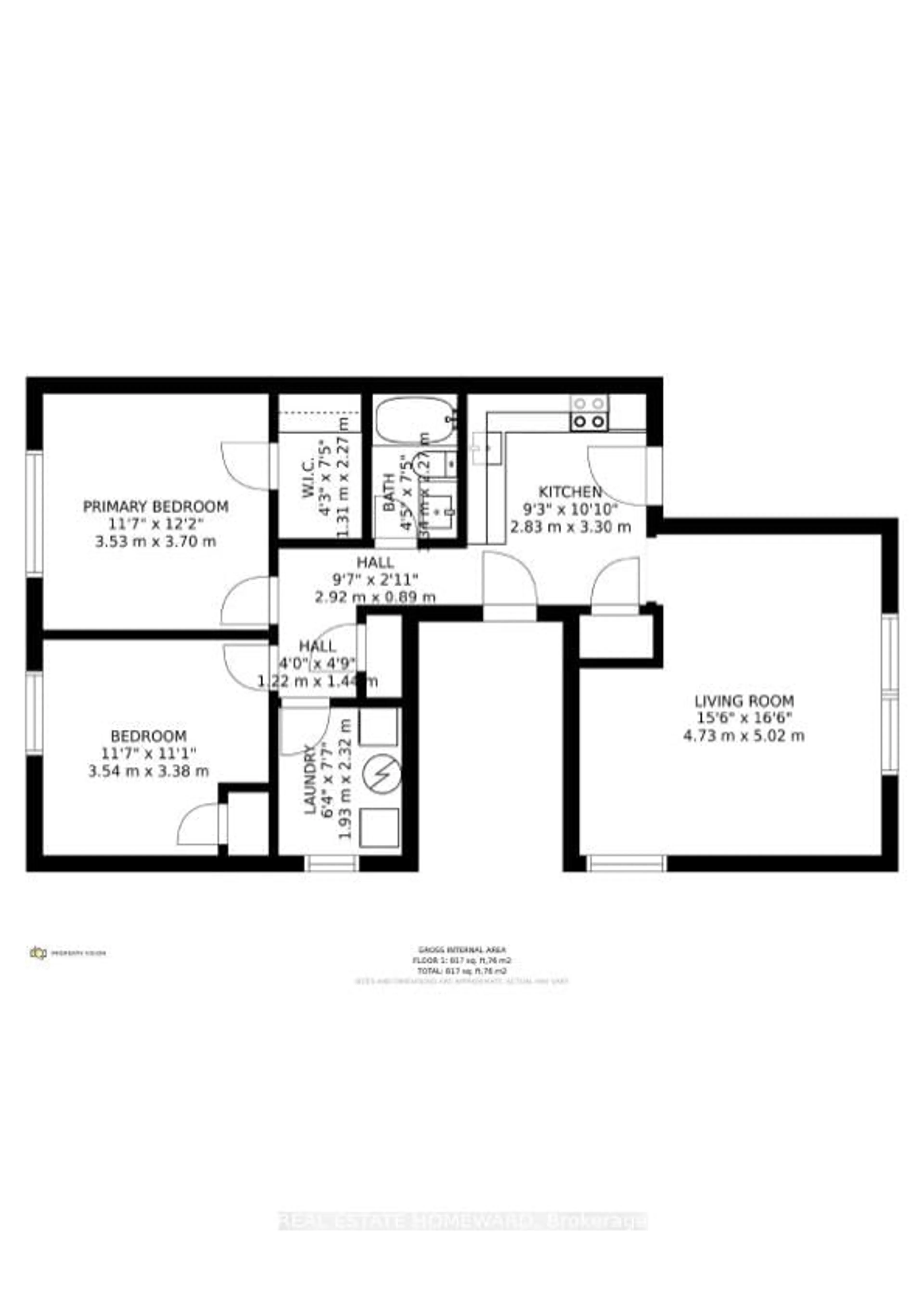 Floor plan for 176/178 Balsam Ave, Toronto Ontario M4E 3C1