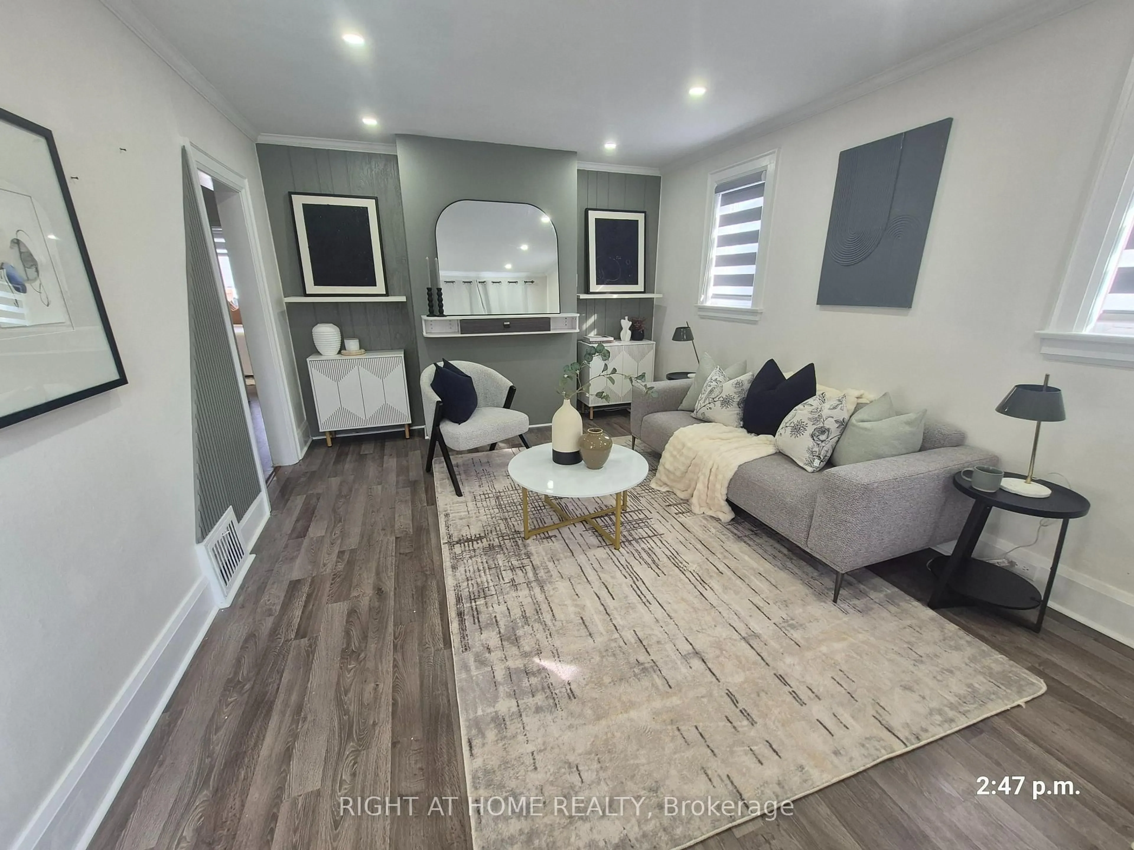 Living room with furniture, unknown for 91 Patricia Ave, Oshawa Ontario L1G 5X7