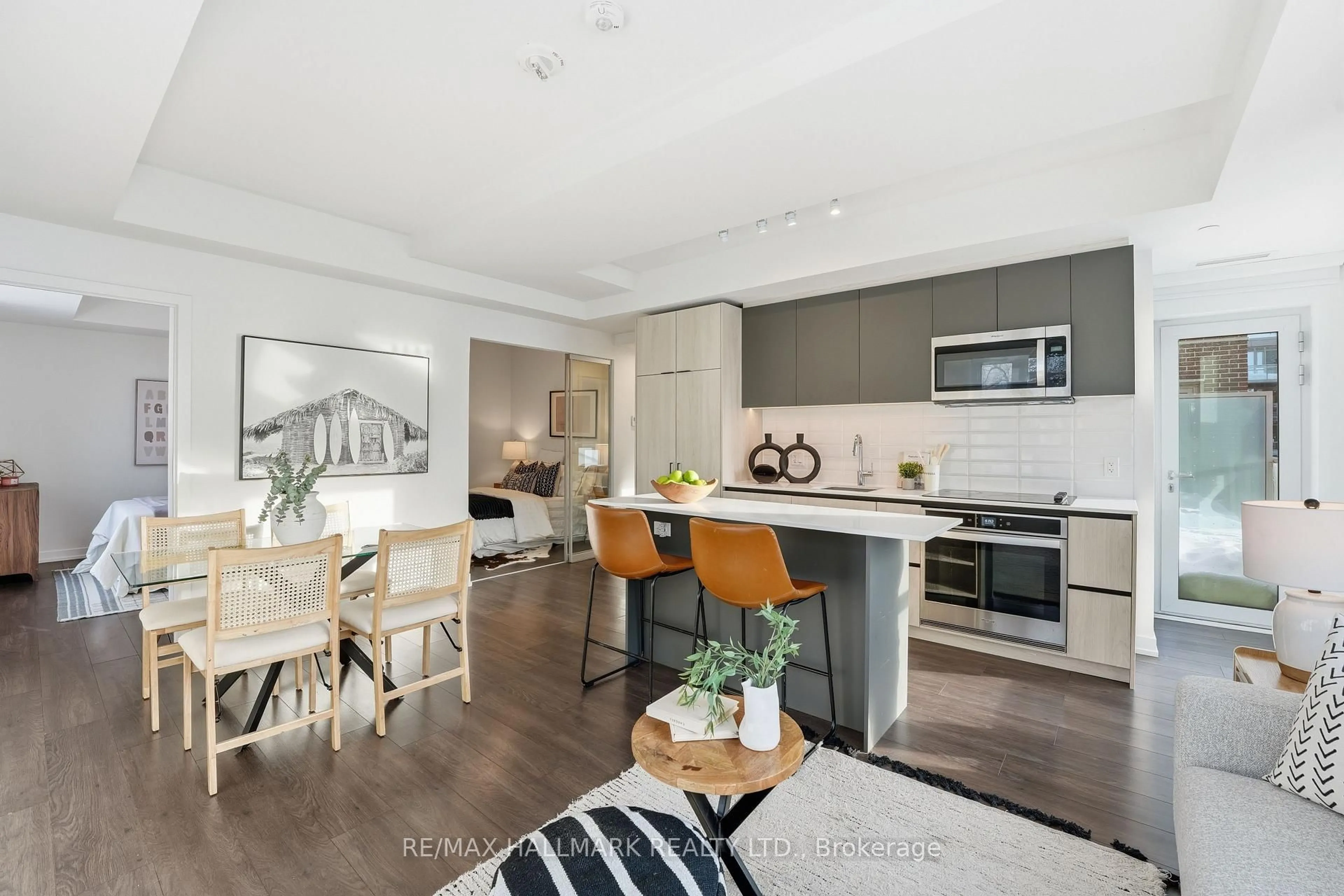 Open concept kitchen, unknown for 150 Logan Ave #327, Toronto Ontario M4M 0E4