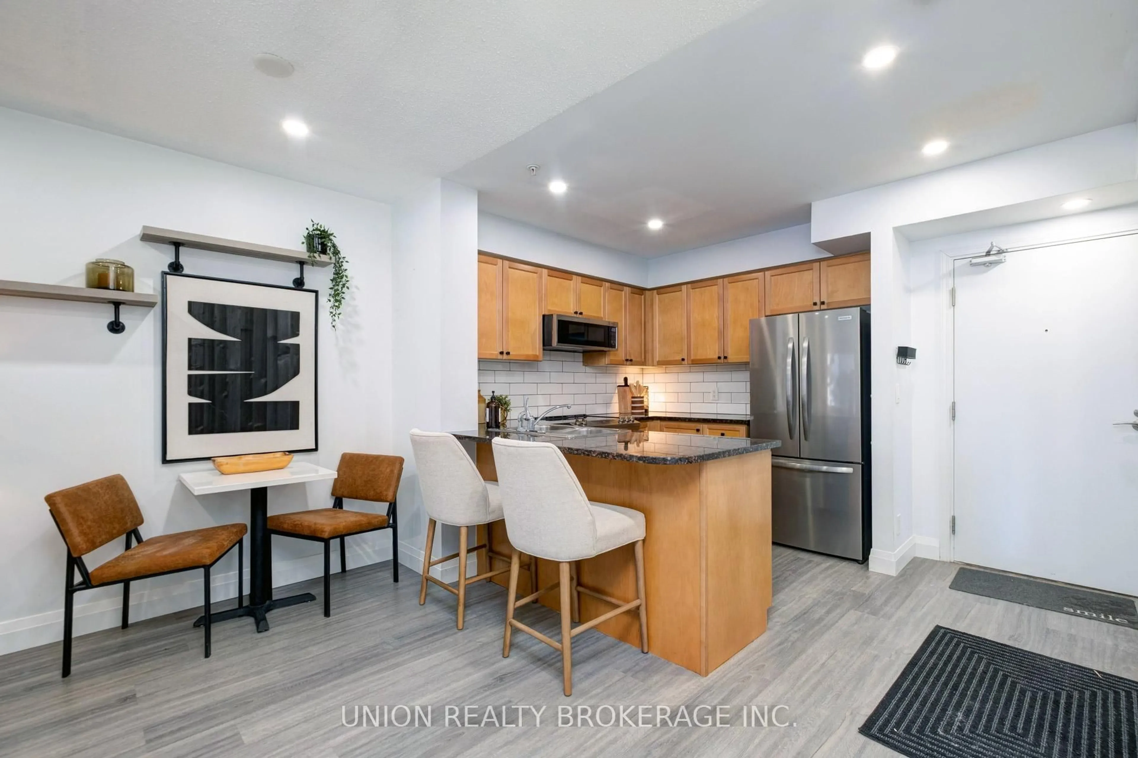 Open concept kitchen, unknown for 60 Mendelssohn St #115, Toronto Ontario M1L 0G9