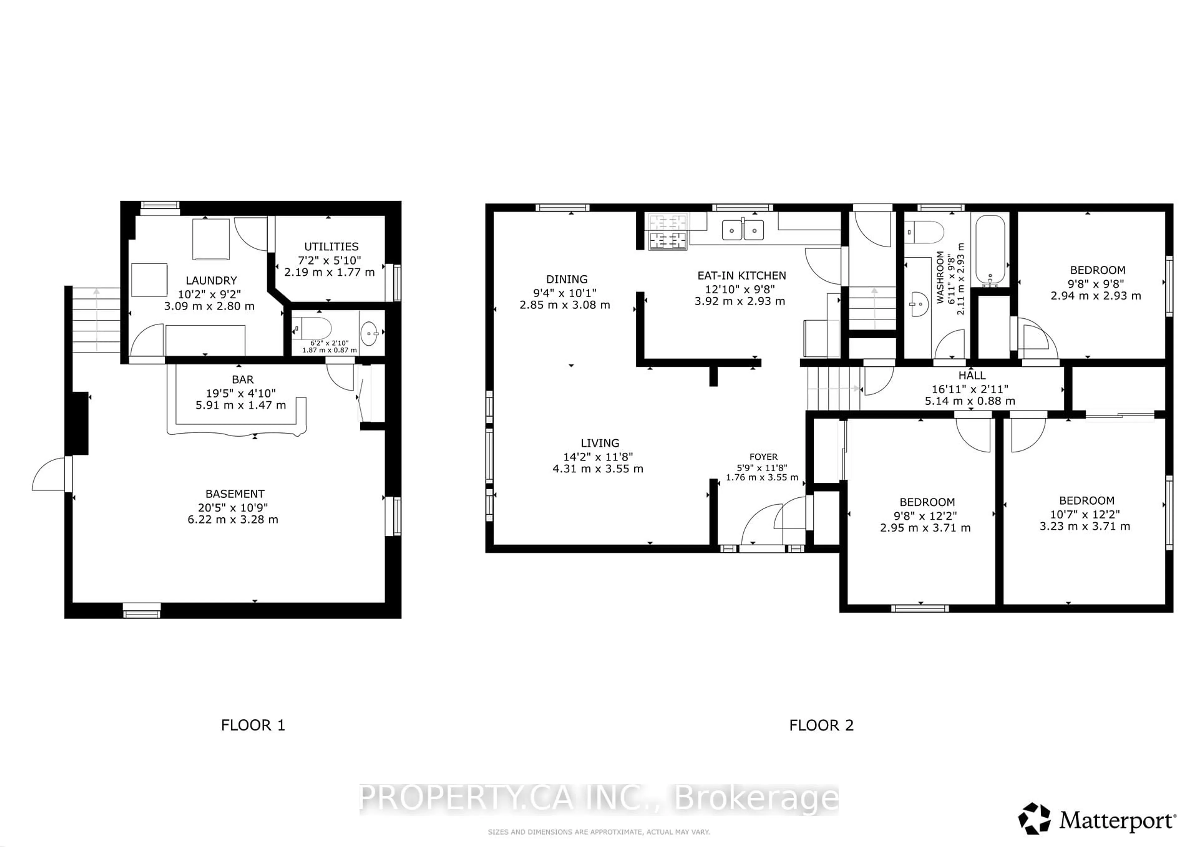 Floor plan for 47 Greendowns Dr, Toronto Ontario M1M 2G6