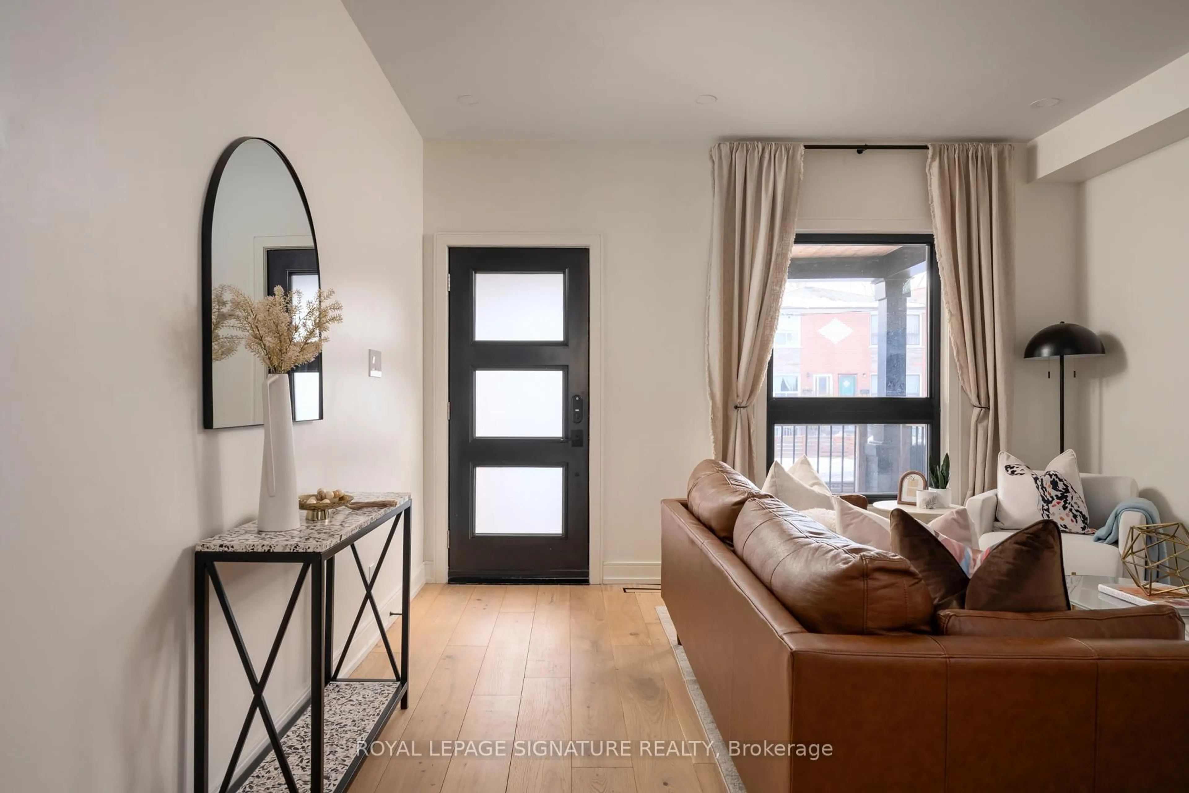 Indoor entryway for 26 Pape Ave, Toronto Ontario M4M 2V6