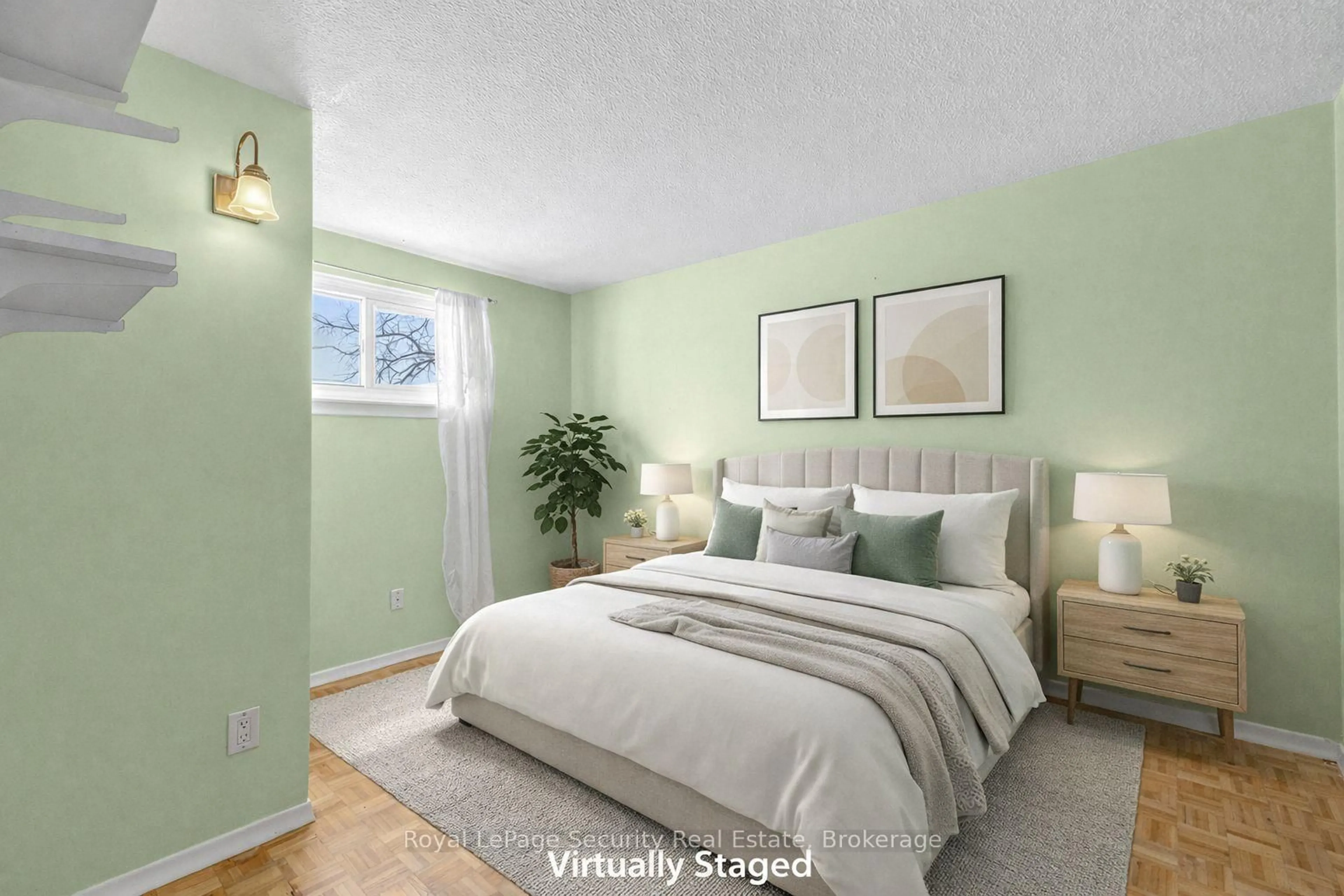 Bedroom with bed, unknown for 1331 Mary St #12, Oshawa Ontario L1G 6Z2