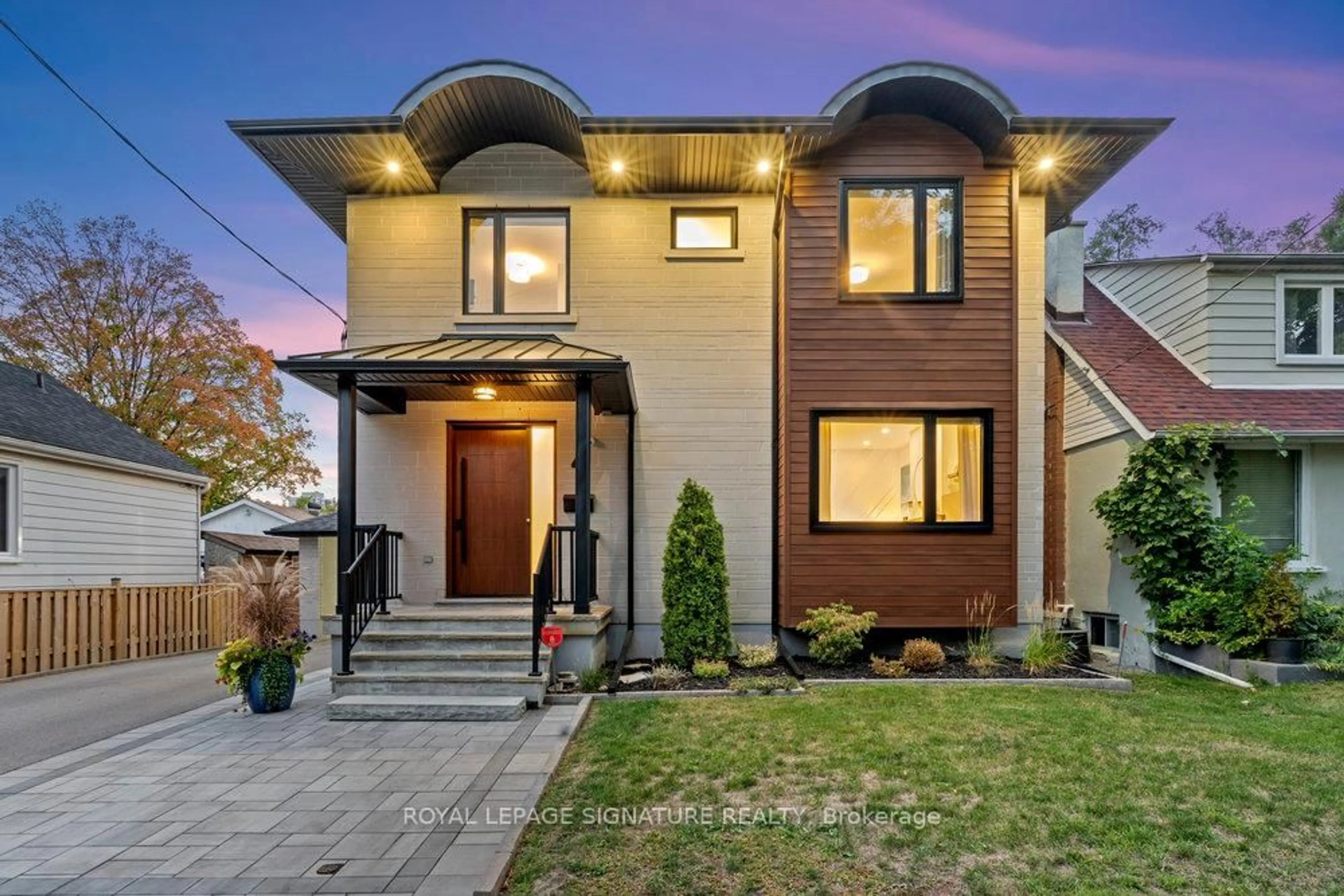 Home with brick exterior material, street for 4 Bertha Ave, Toronto Ontario M1L 3L7