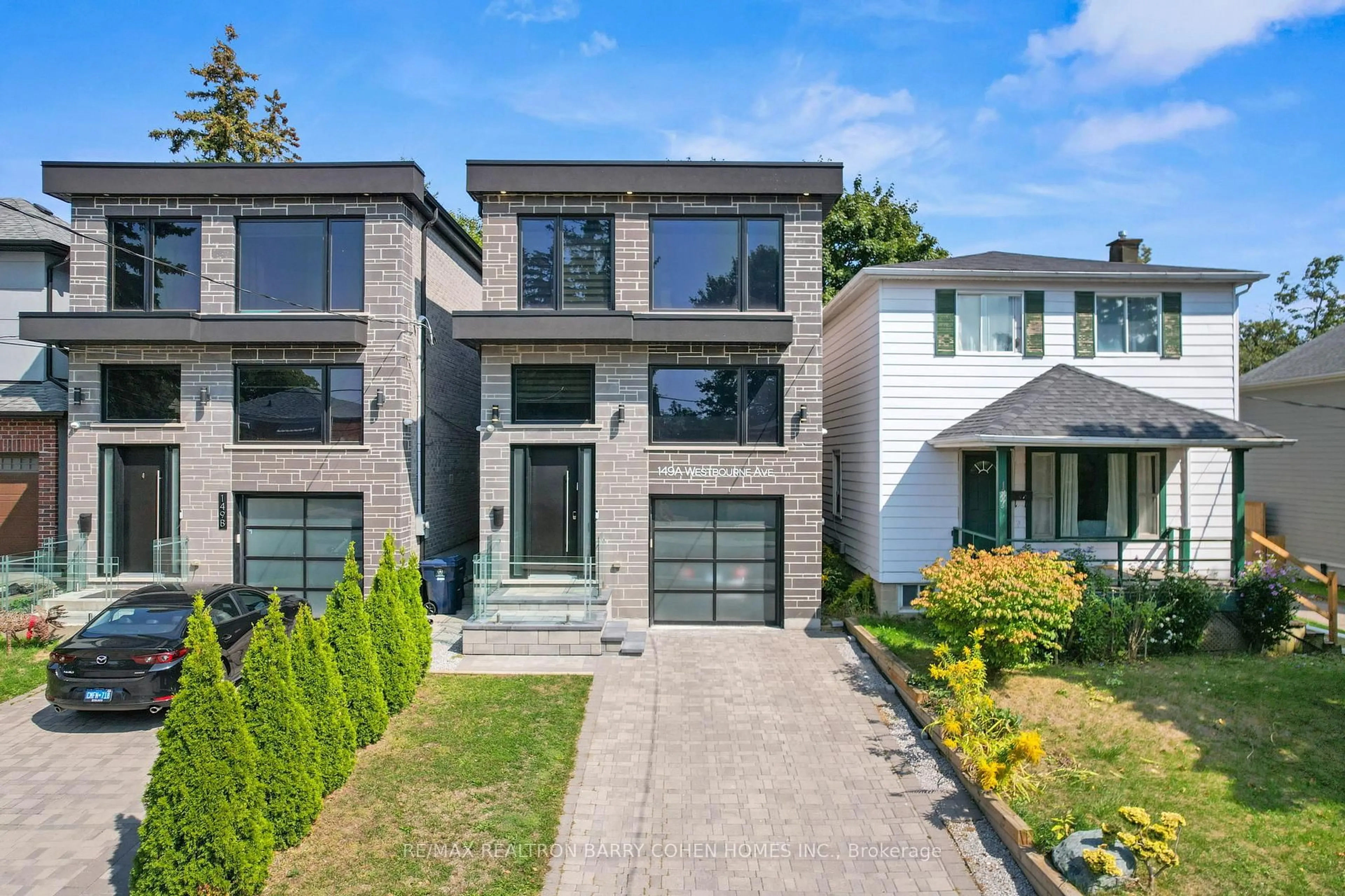 Home with brick exterior material, street for 149A Westbourne Ave, Toronto Ontario M1L 2Y9