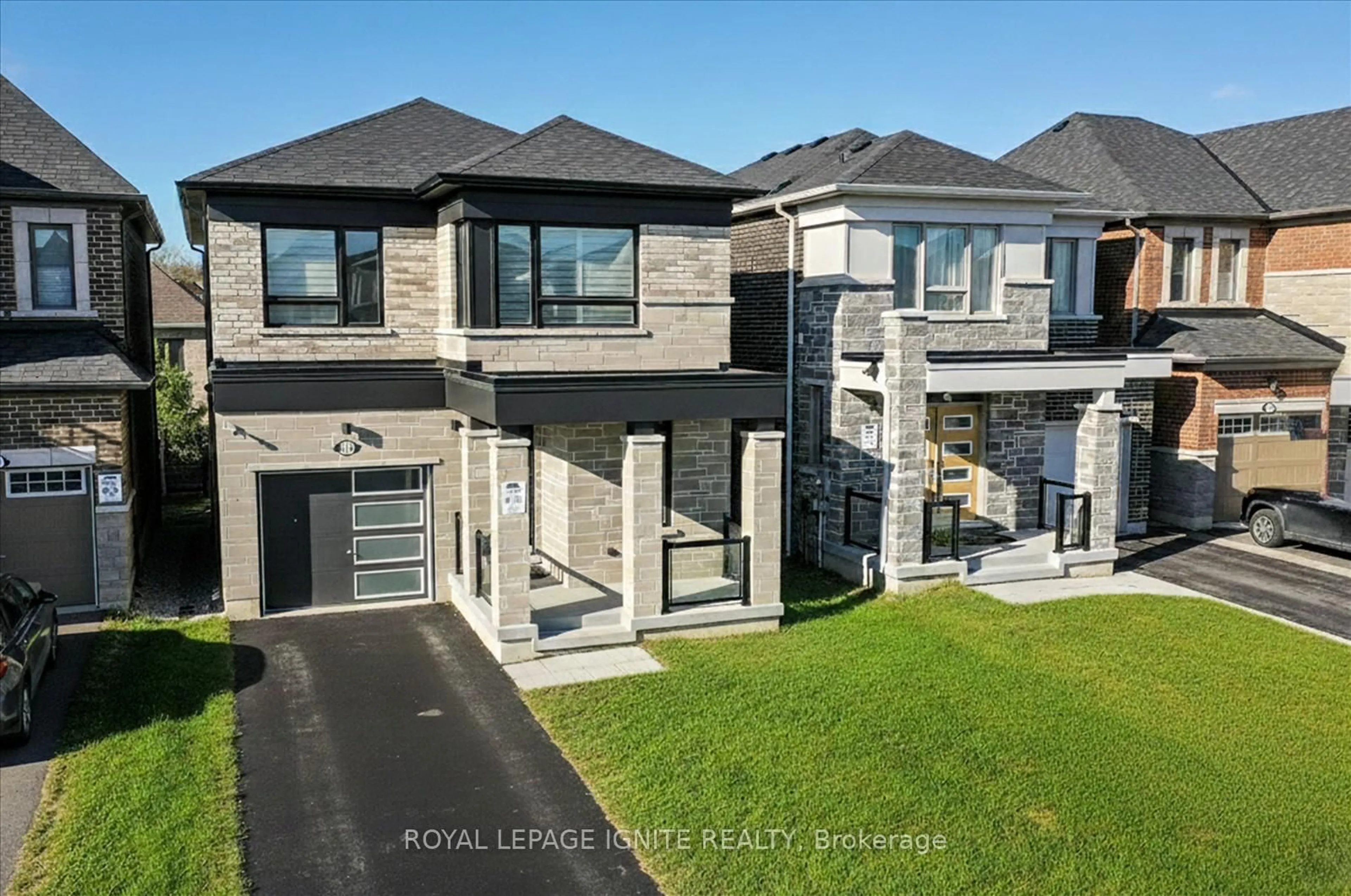 Home with brick exterior material, street for 3114 Mulberry Lane, Pickering Ontario L1X 0N9