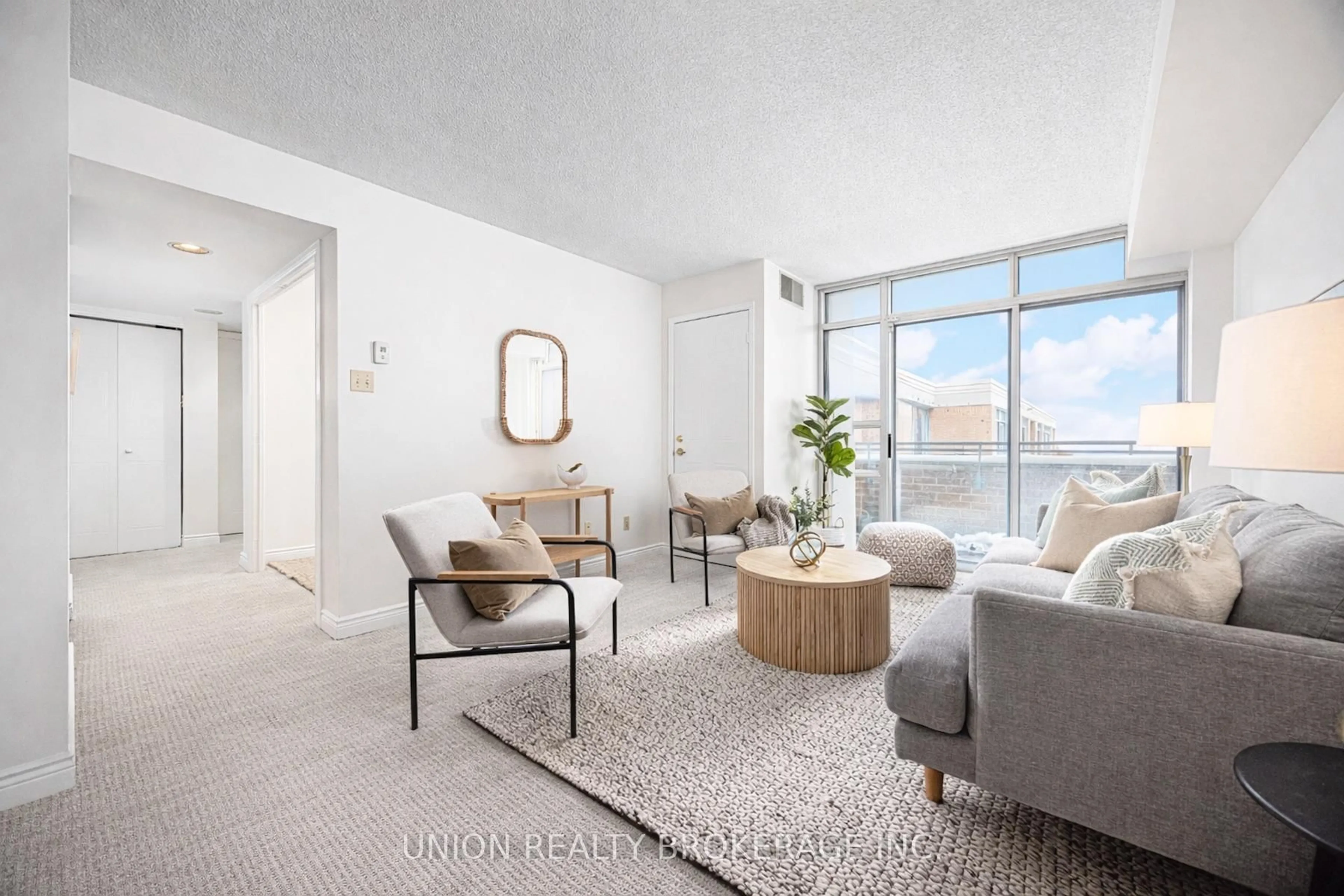 Living room with furniture, unknown for 1091 Kingston Rd #718, Toronto Ontario M1N 4E5