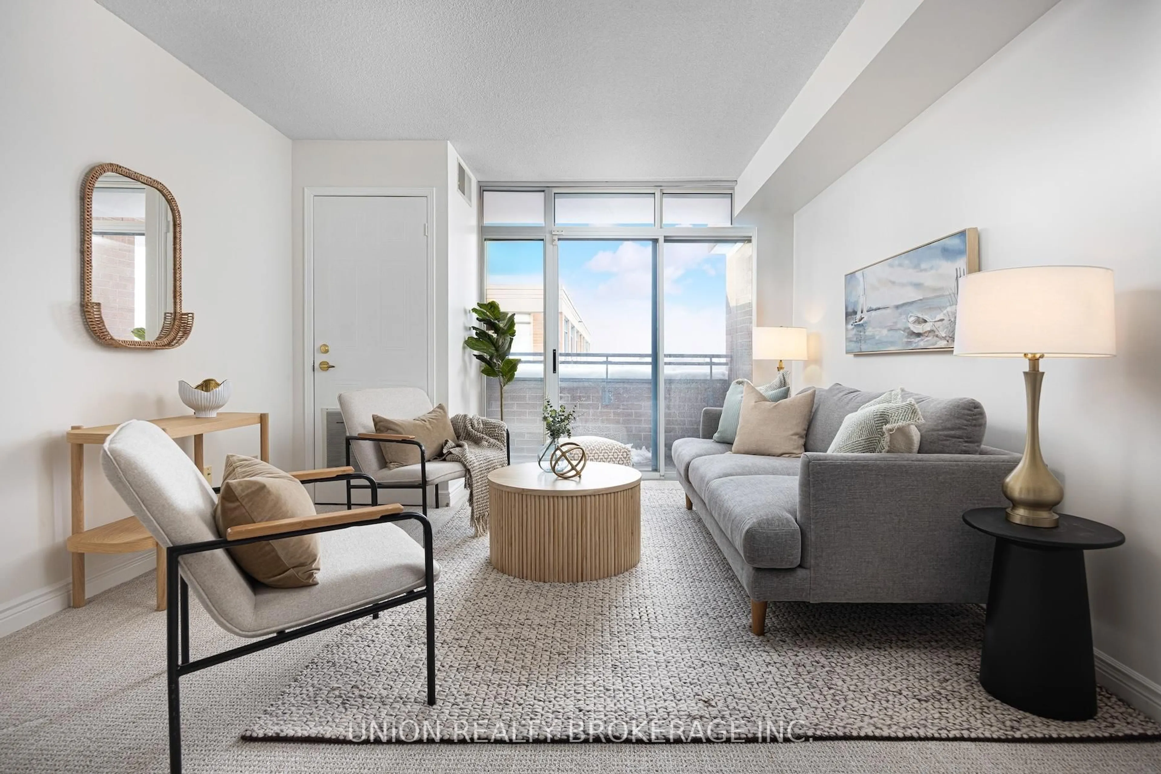 Living room with furniture, unknown for 1091 Kingston Rd #718, Toronto Ontario M1N 4E5