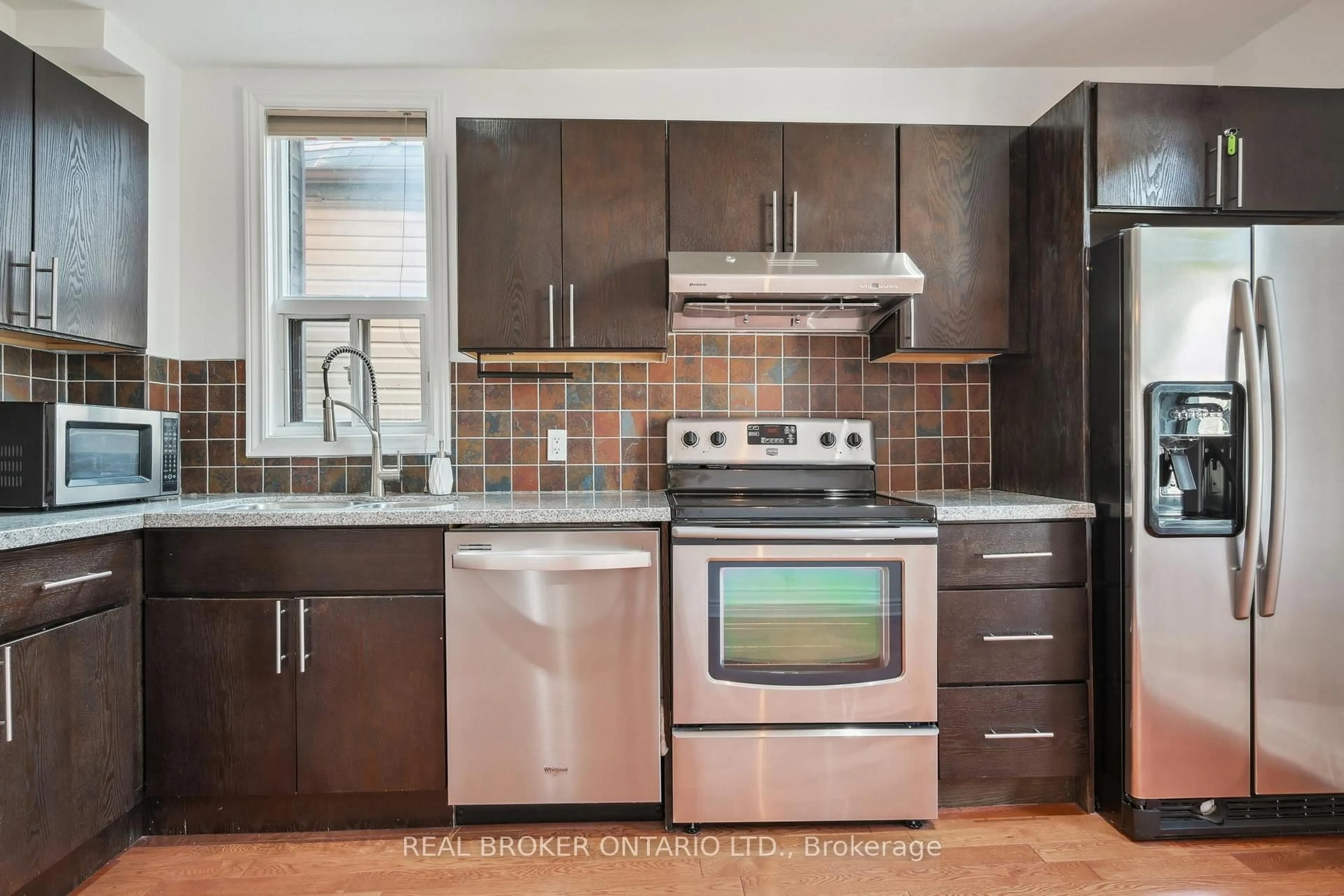 Standard kitchen, unknown for 134 Jones Ave, Toronto Ontario M4M 3A1