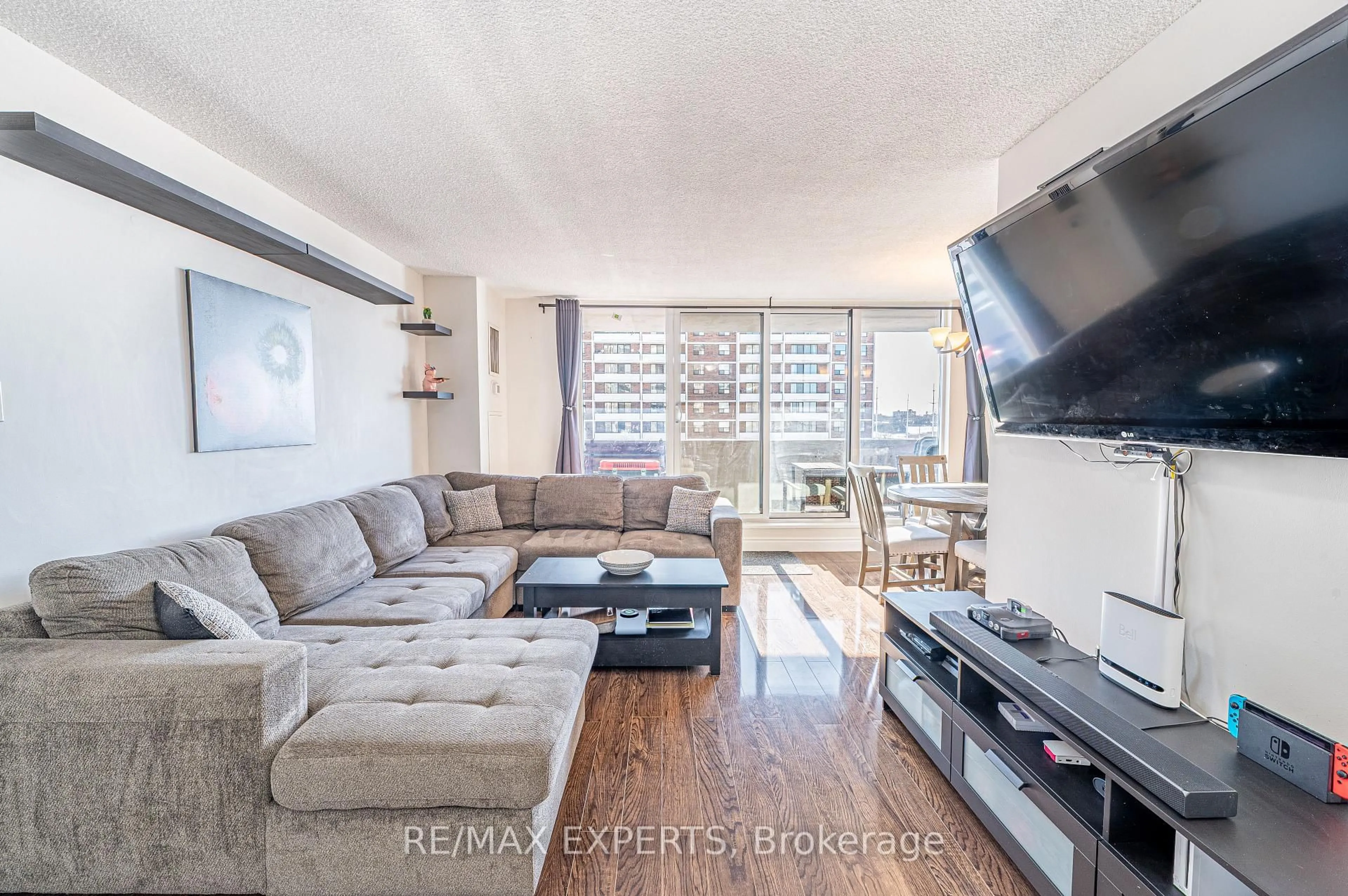 Living room with furniture, unknown for 100 Prudential Dr #901, Toronto Ontario M1P 4V4