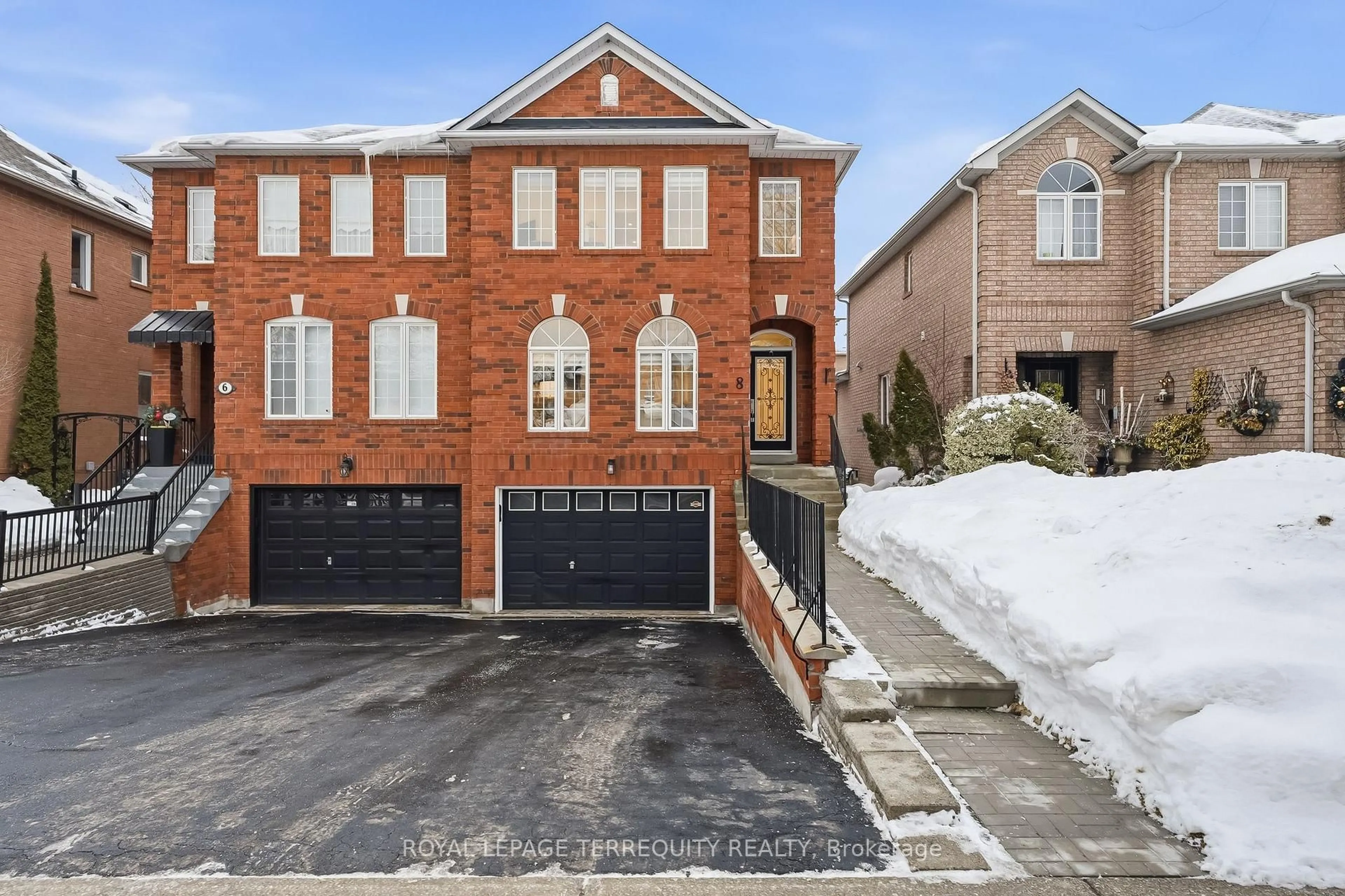 Home with brick exterior material, street for 8 Vianney Ave, Toronto Ontario M1L 4V4