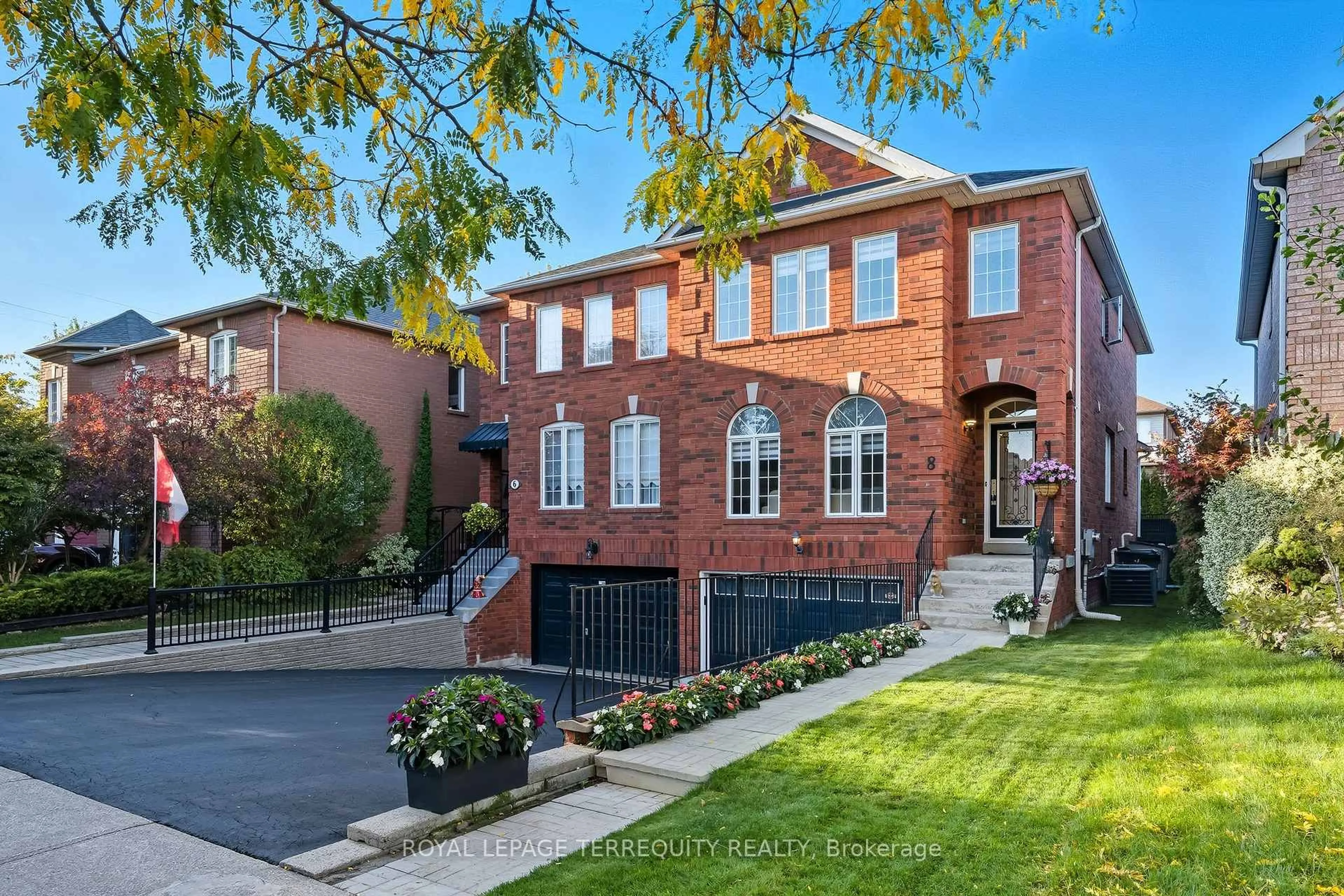 Home with brick exterior material, street for 8 Vianney Ave, Toronto Ontario M1L 4V4