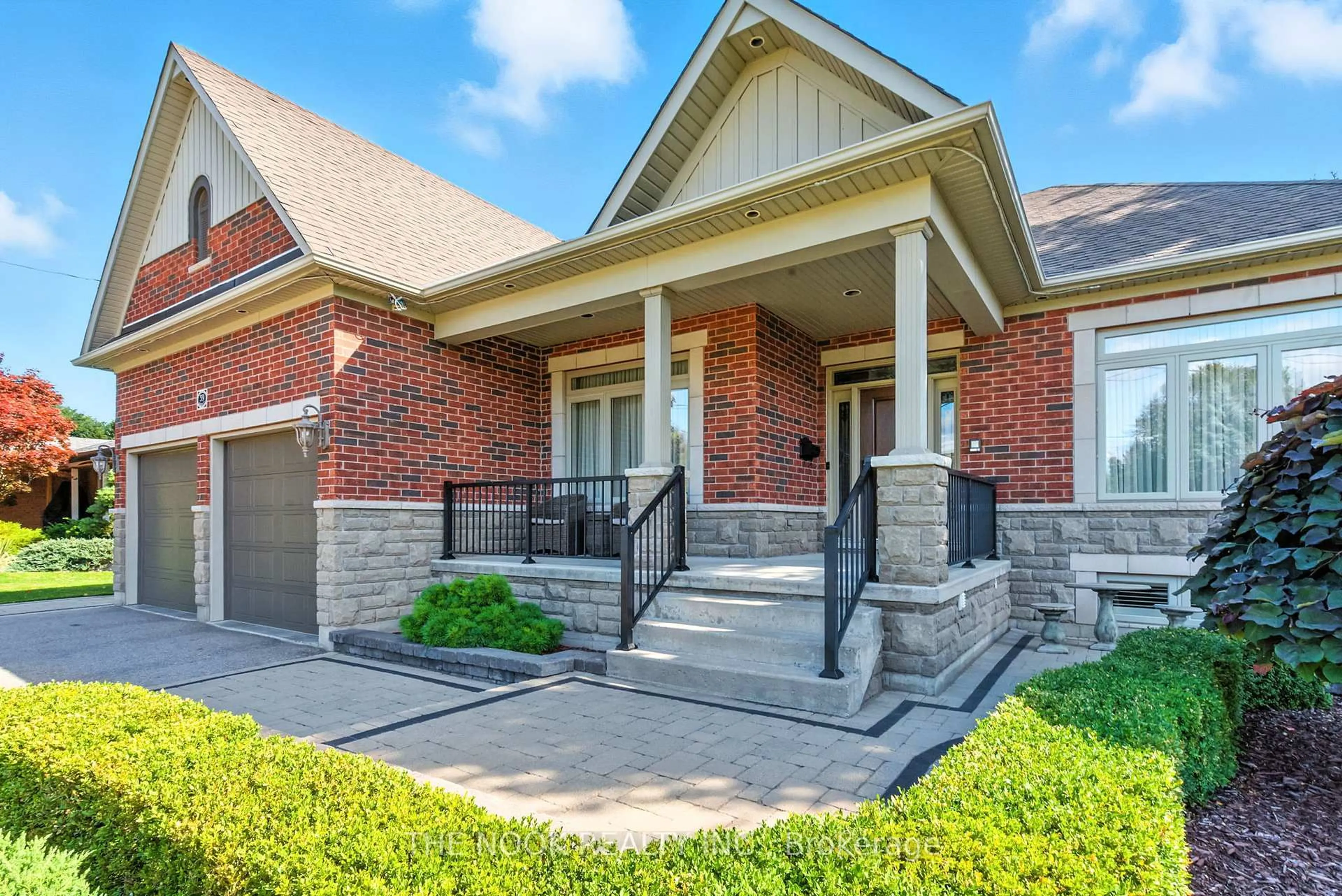 Home with brick exterior material, street for 59 Queen St, Whitby Ontario L1M 1C4