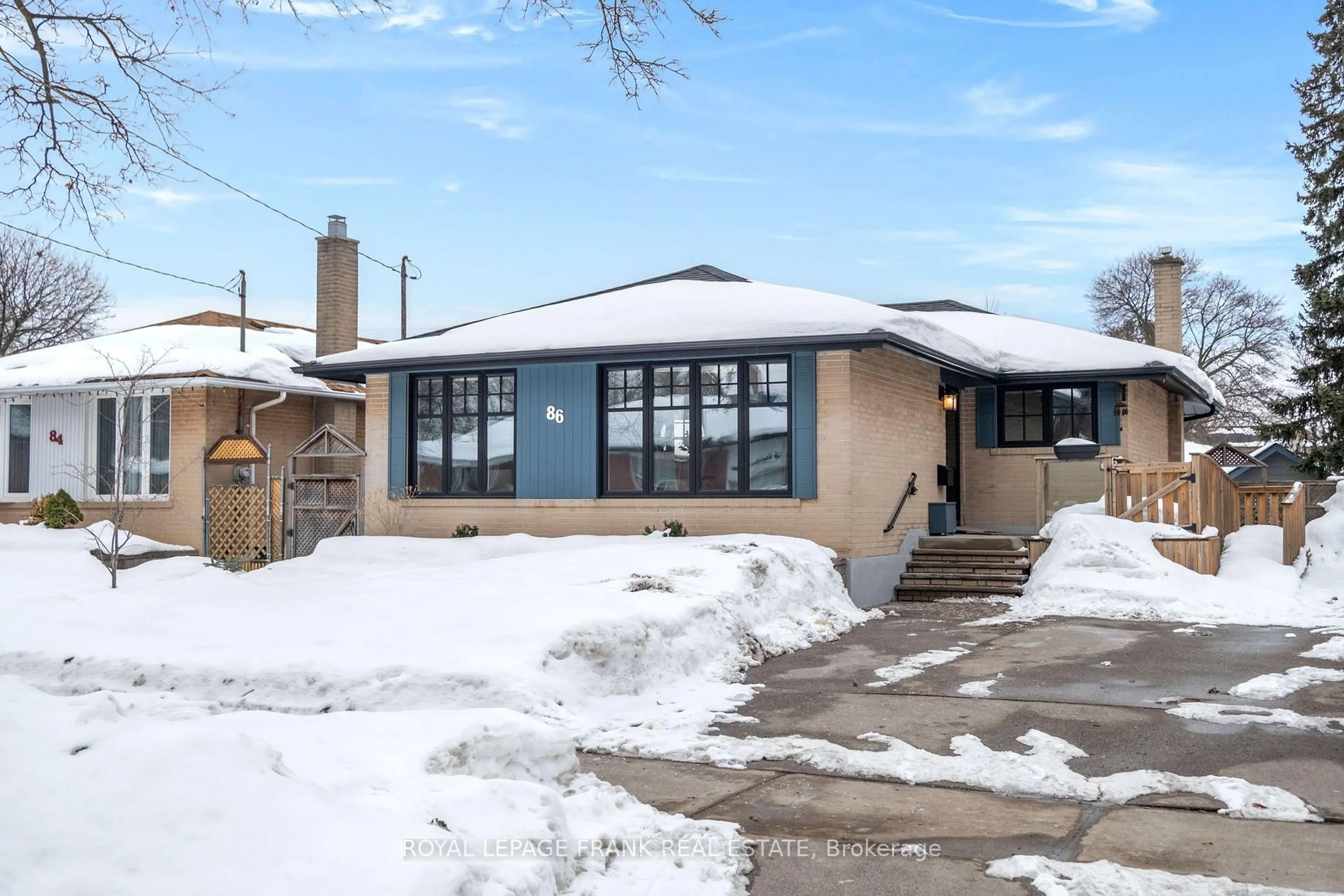 Home with brick exterior material, street for 86 Clementine Sq, Toronto Ontario M1G 2V7