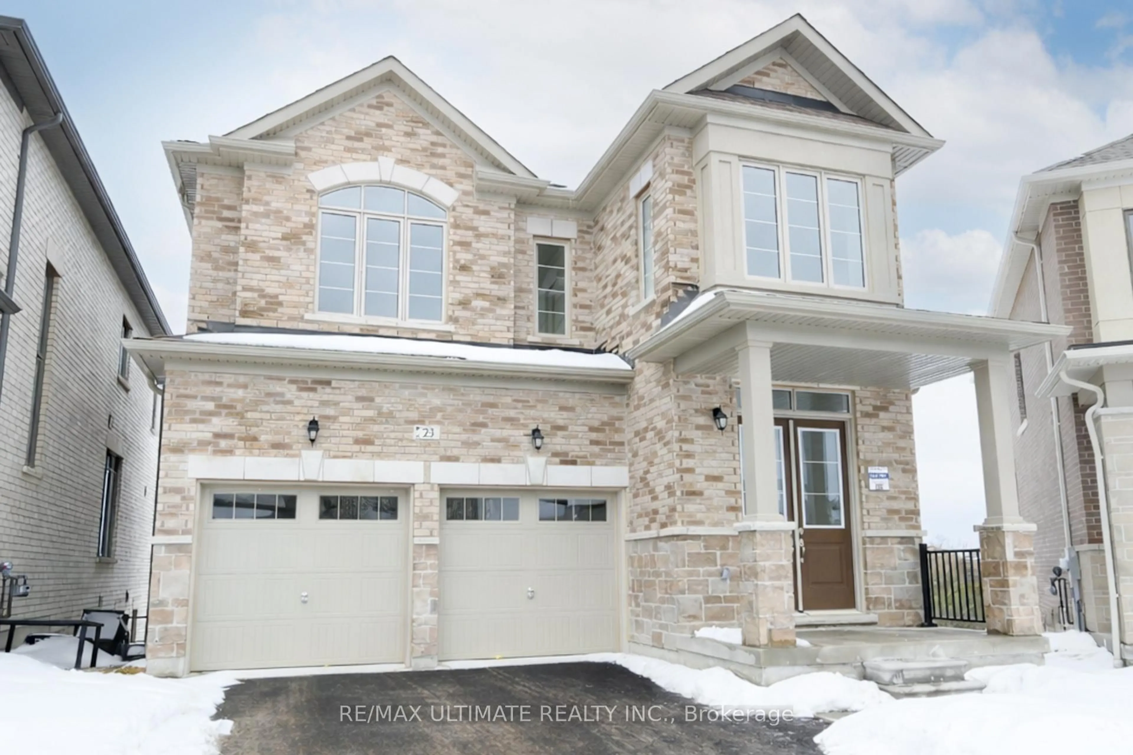 Home with brick exterior material, street for 23 Fire King Dr, Whitby Ontario L1P 0R4