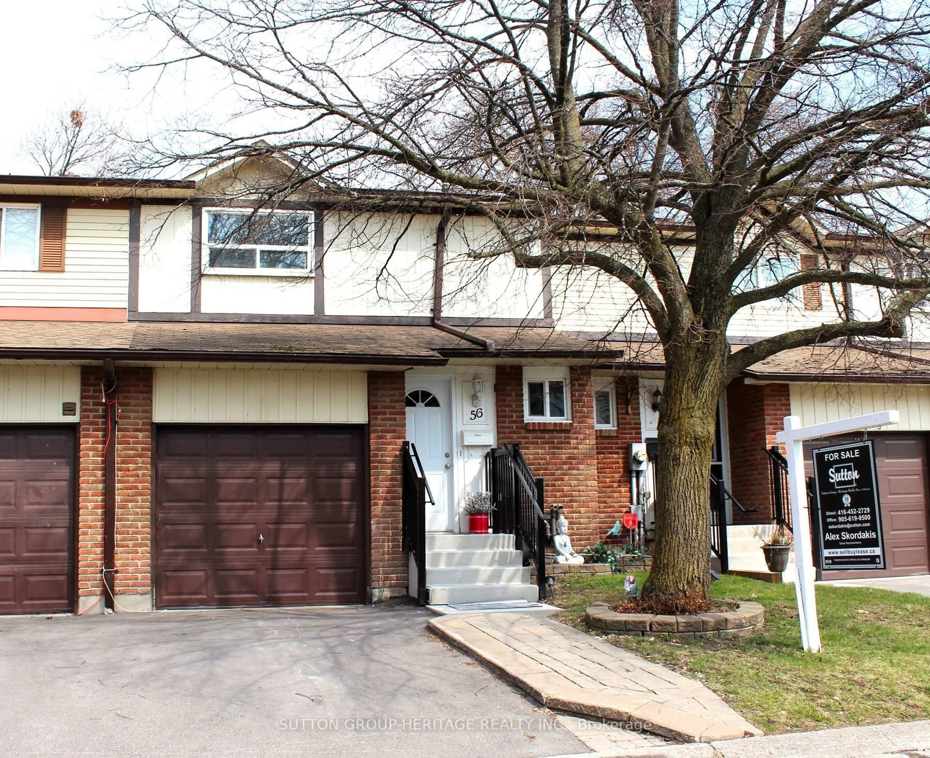 Home with brick exterior material, street for 56 Parker Cres, Ajax Ontario L1S 3R5