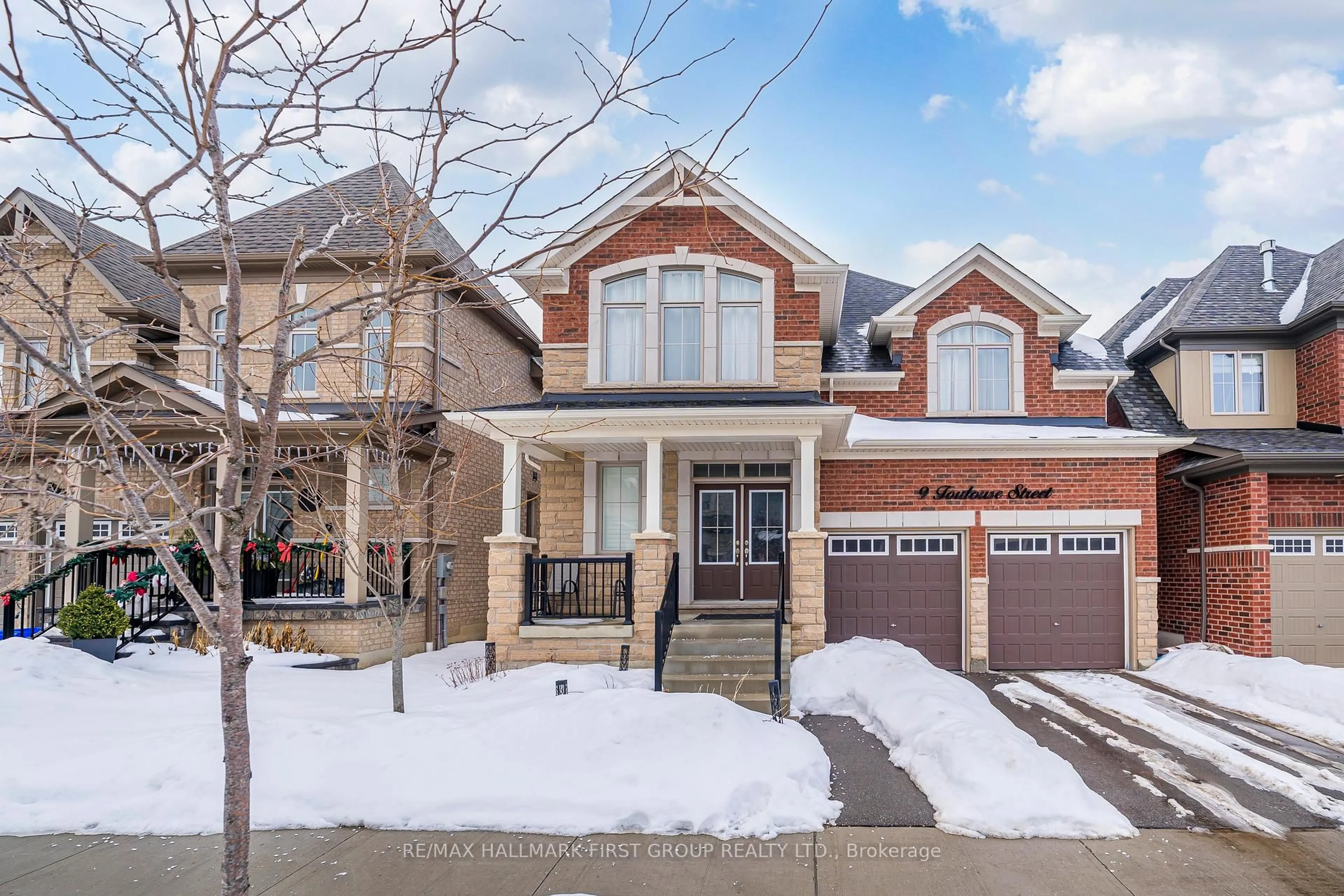 Home with brick exterior material, street for 9 Toulouse St, Whitby Ontario L1P 0J2