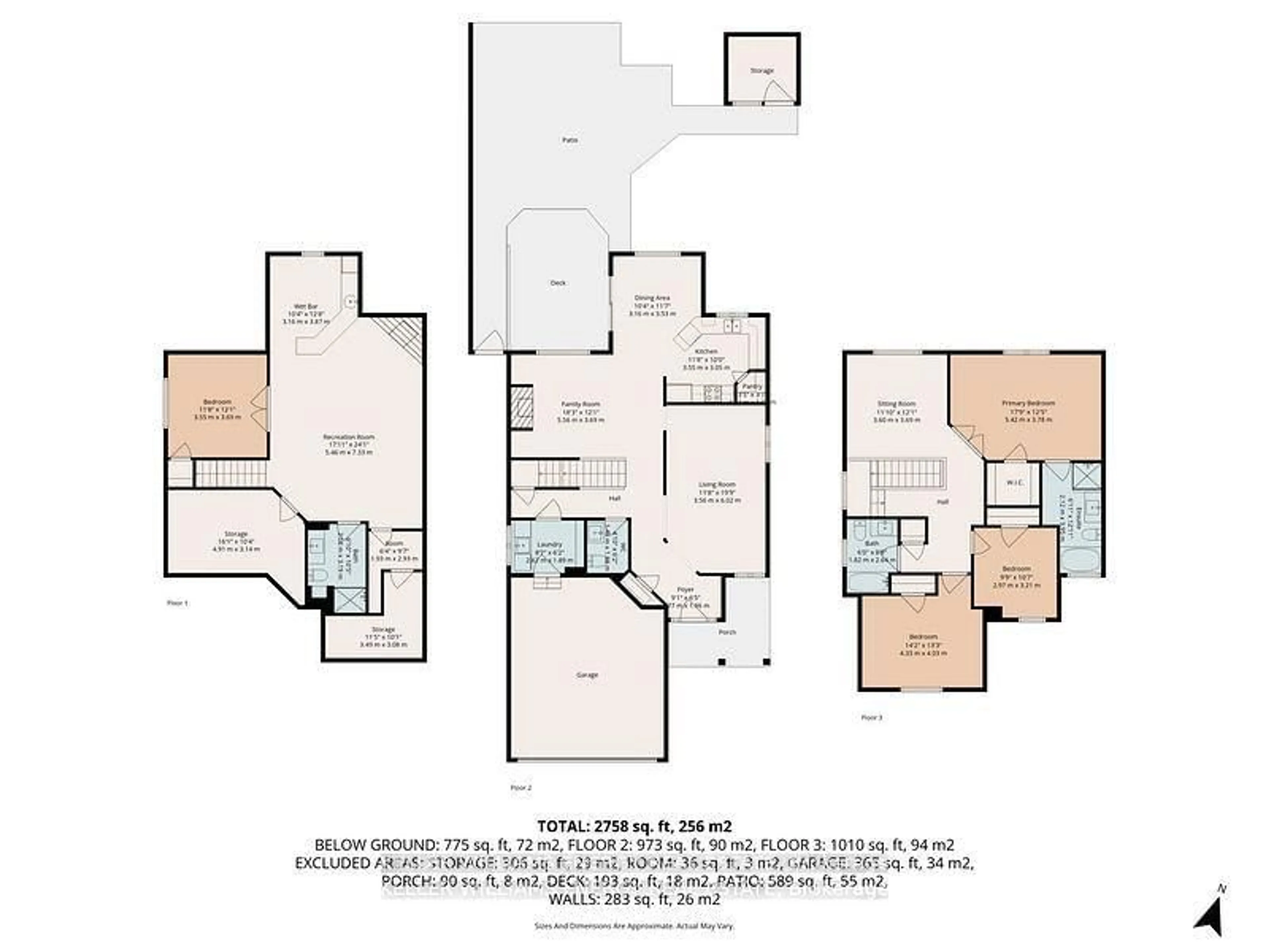 Floor plan for 518 Britannia Ave, Oshawa Ontario L1L 1B7