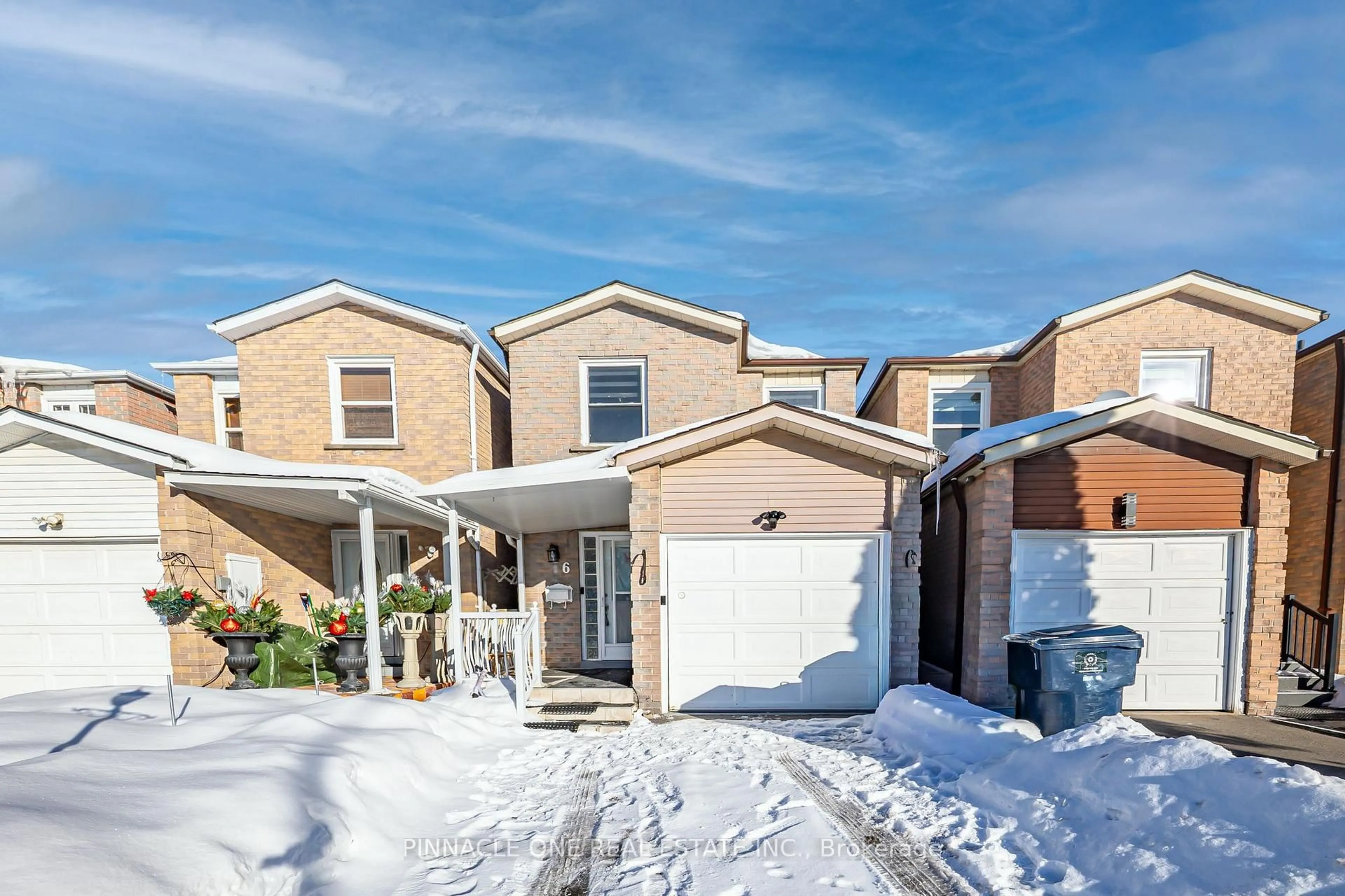 Home with brick exterior material, street for 6 Mansewood Gdns, Toronto Ontario M1E 5A6