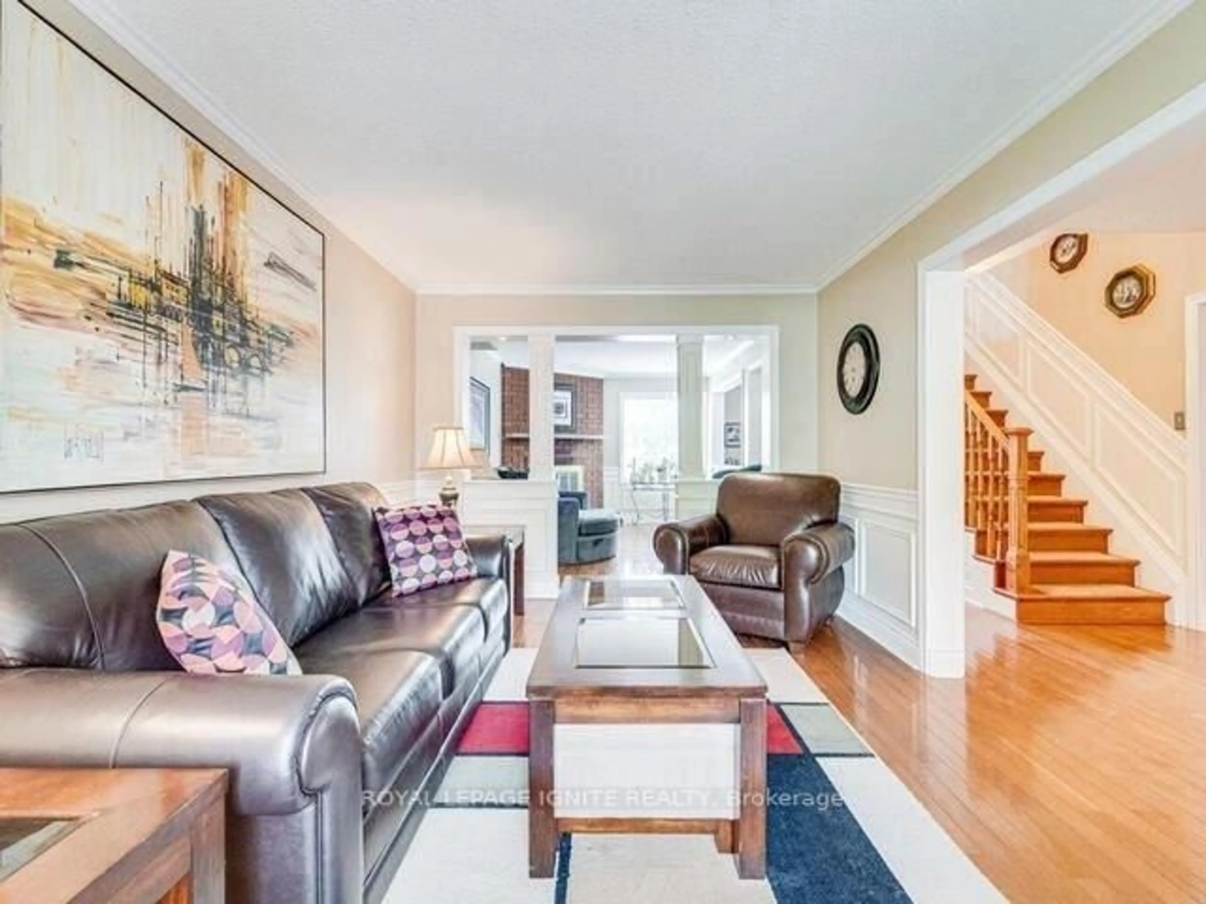 Living room with furniture, unknown for 1144 Thimbleberry Circ, Oshawa Ontario L1K 2H1