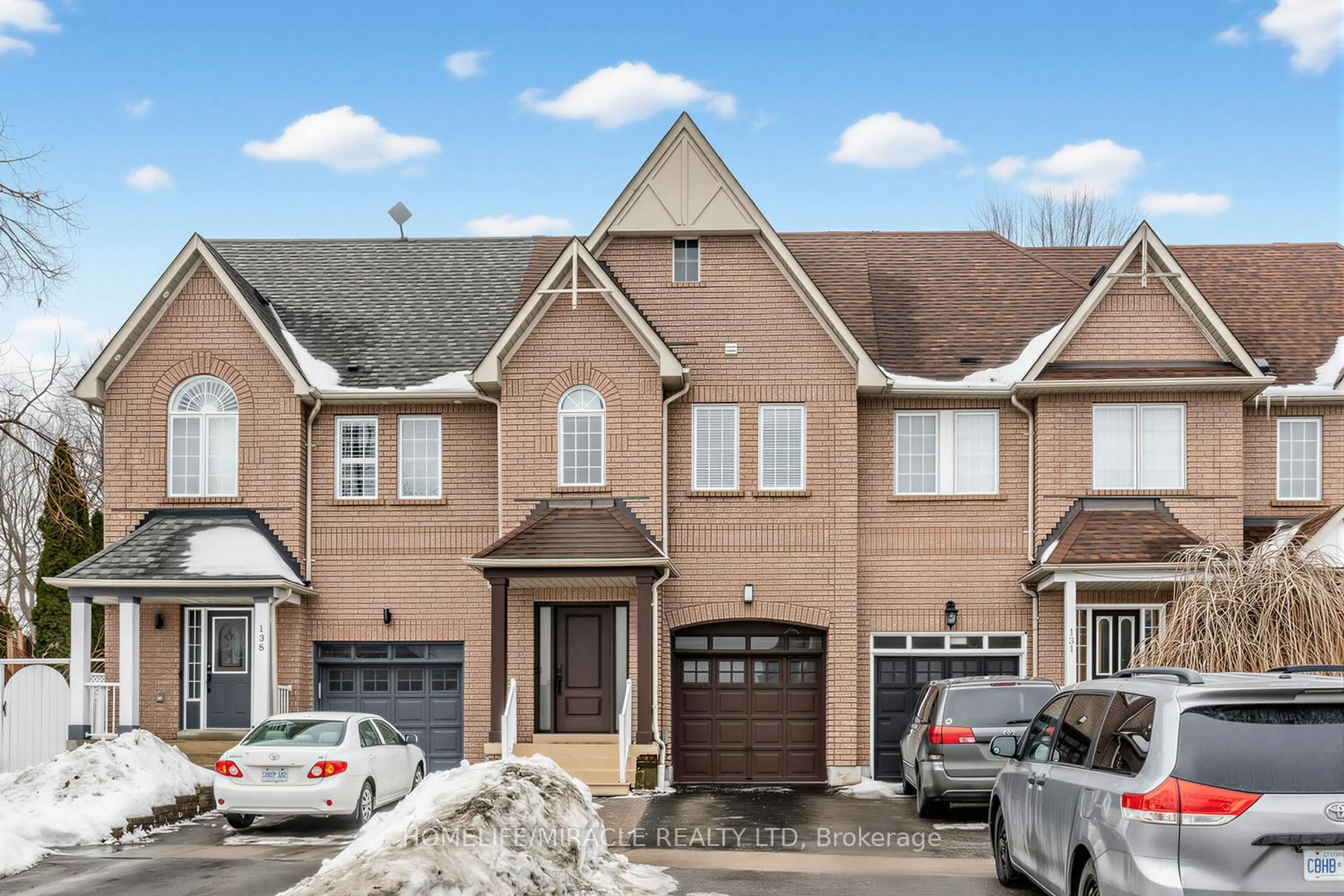 Home with brick exterior material, street for 133 Stokely Cres, Whitby Ontario L1N 9S9