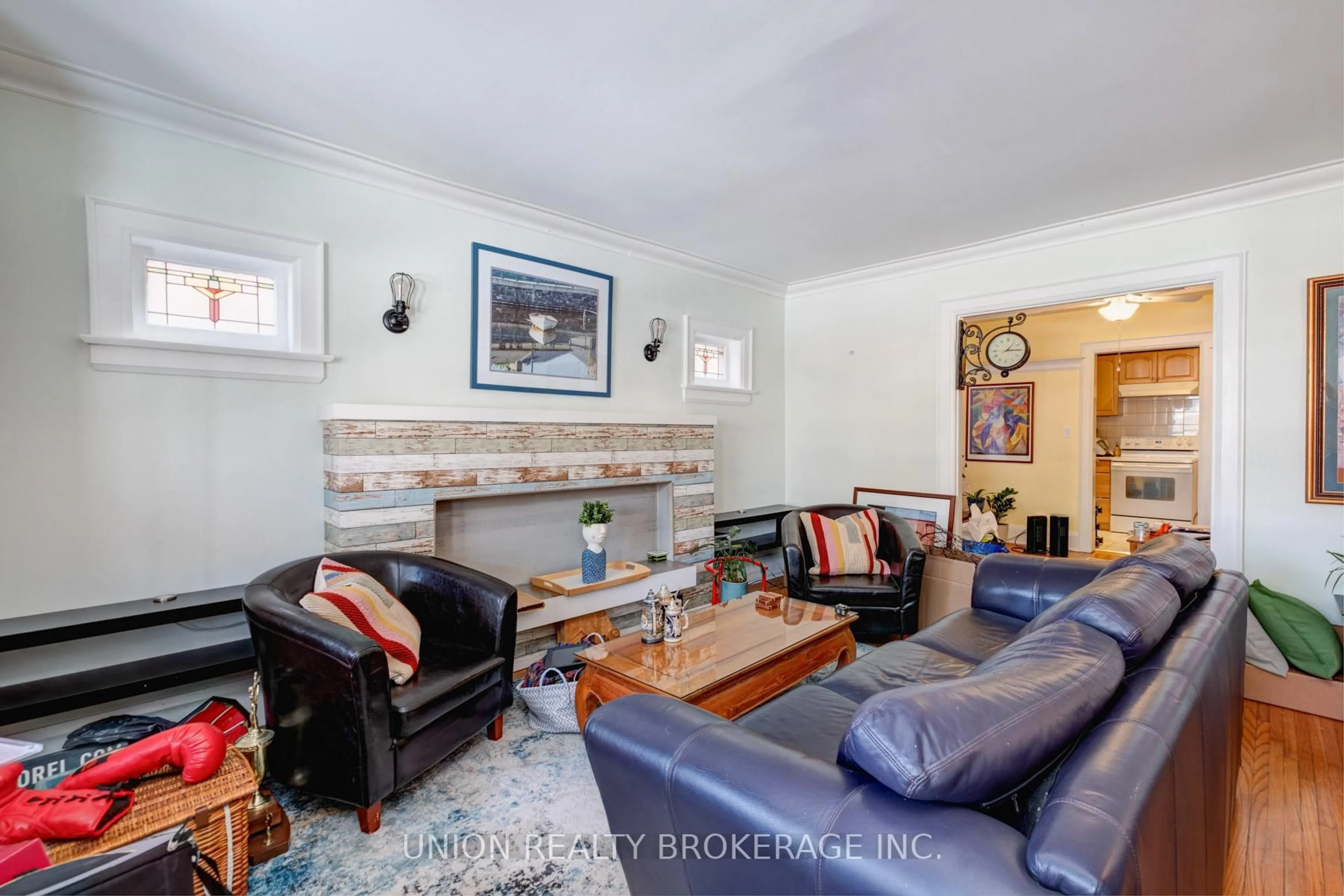 Living room with furniture, unknown for 40 Glen Manor Dr, Toronto Ontario M4E 2X2