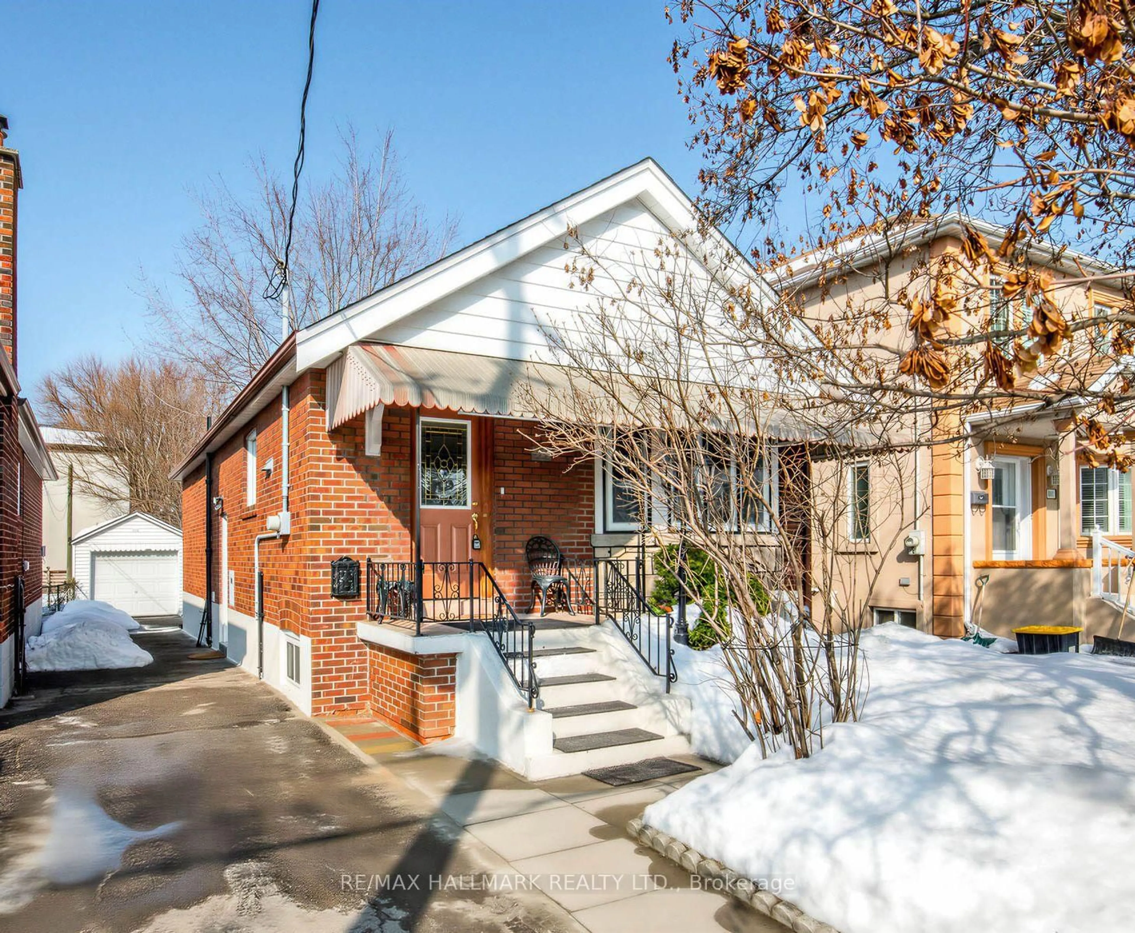Home with brick exterior material, street for 334 O'connor Dr, Toronto Ontario M4J 2V3