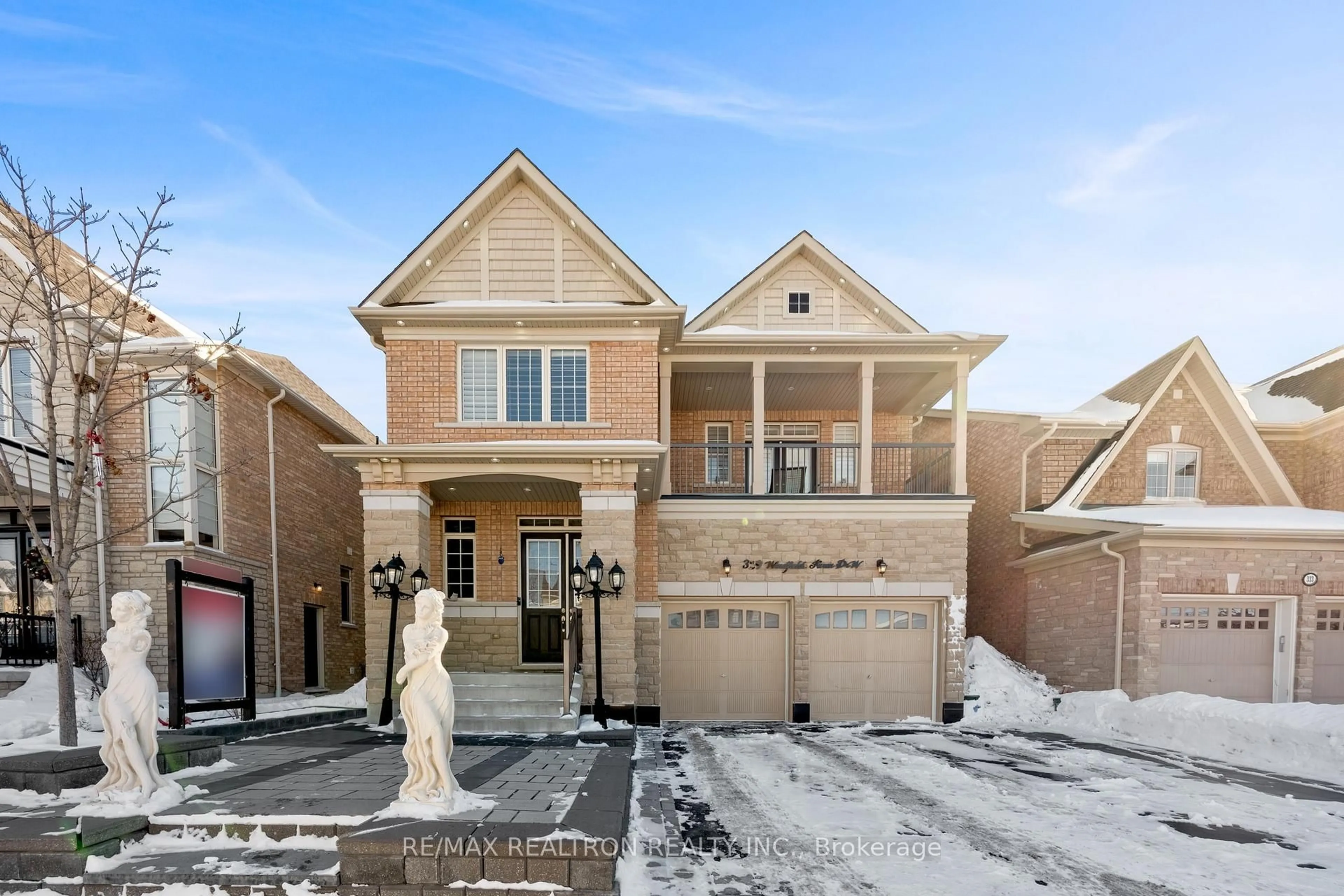 Home with brick exterior material, street for 329 Windfield Farm Dr, Oshawa Ontario L1L 0M2
