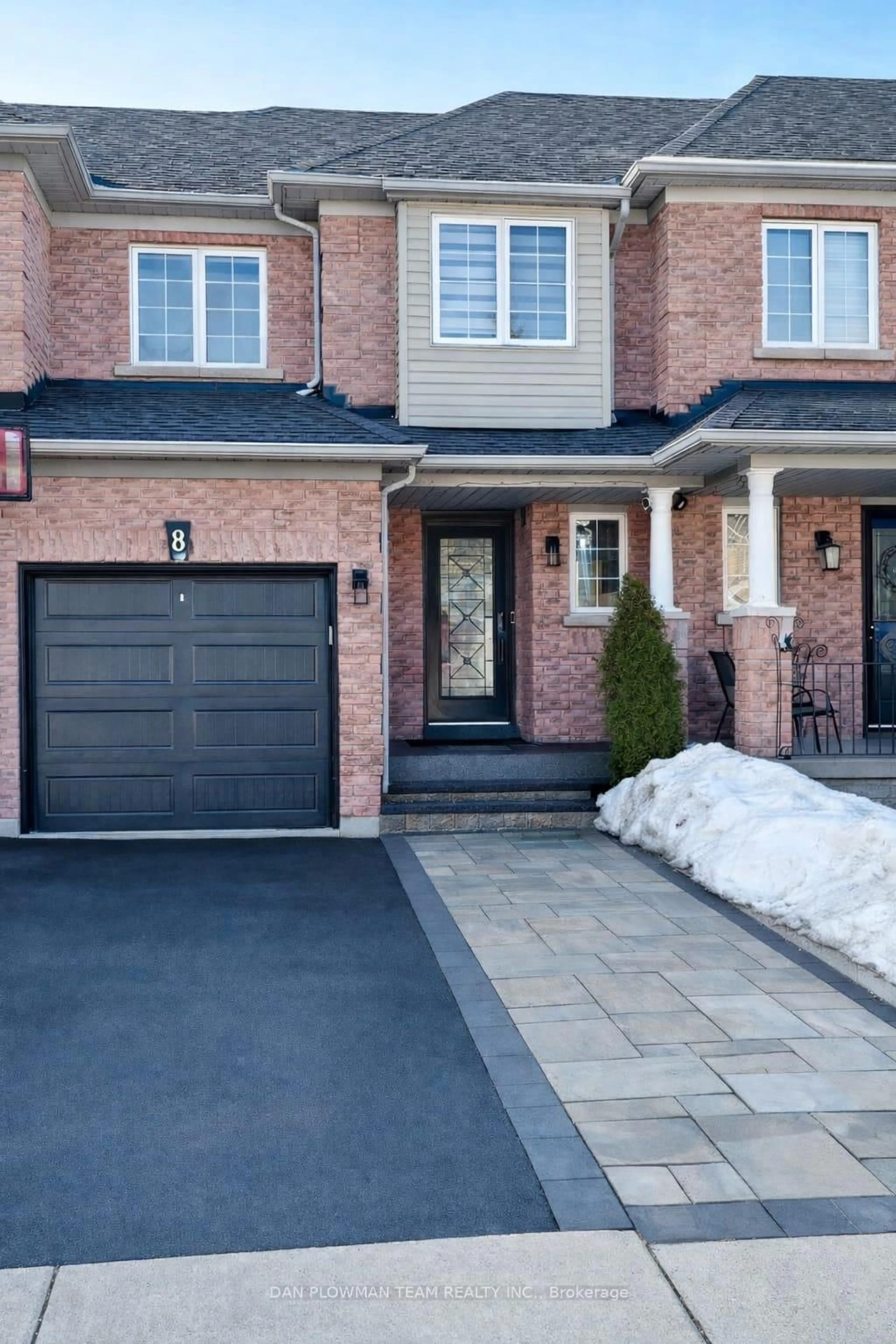 Home with brick exterior material, street for 8 Oglevie Dr, Whitby Ontario L1R 2Y4