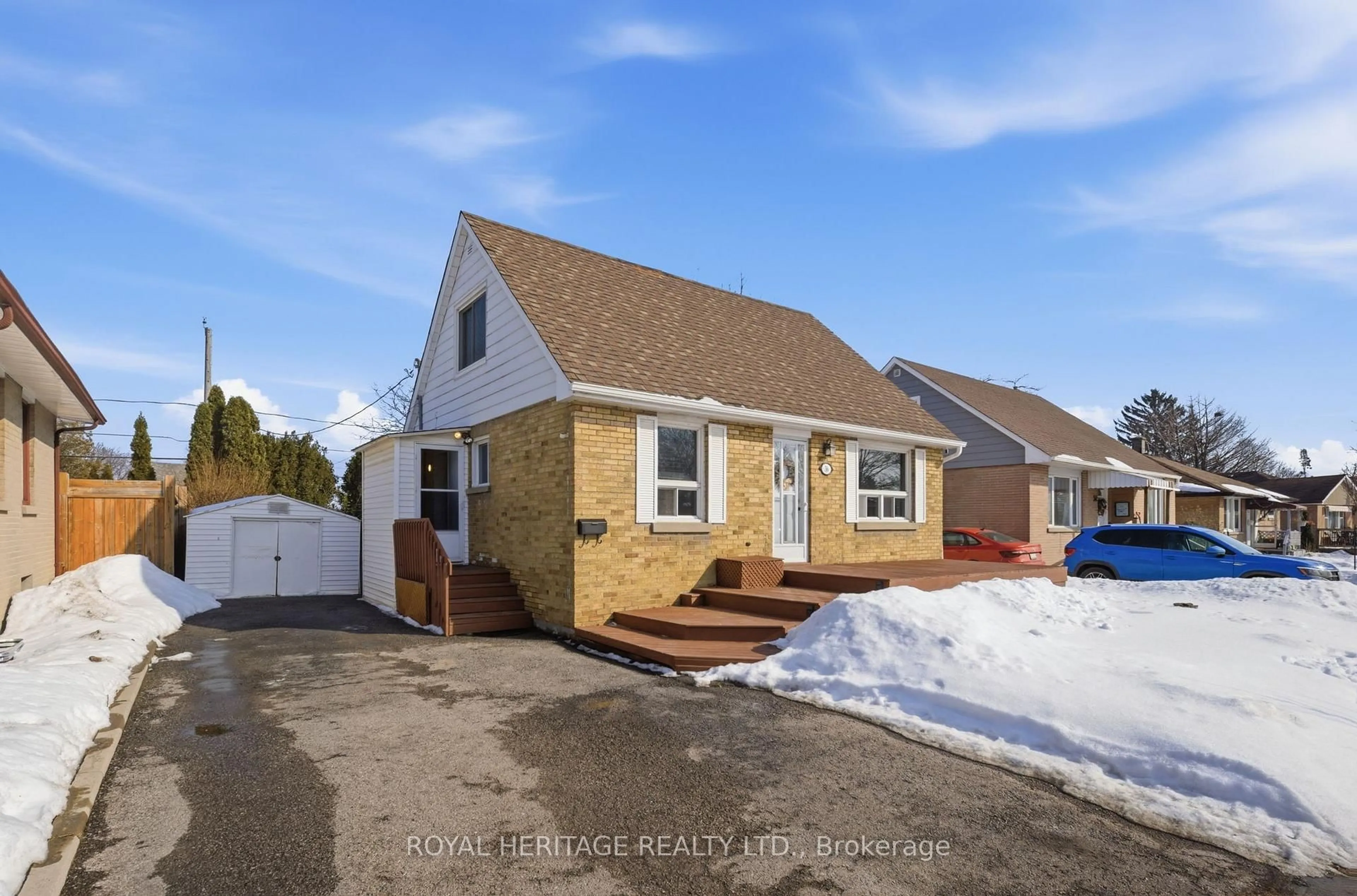 Home with vinyl exterior material, street for 36 Forest Rd, Ajax Ontario L1S 2N3